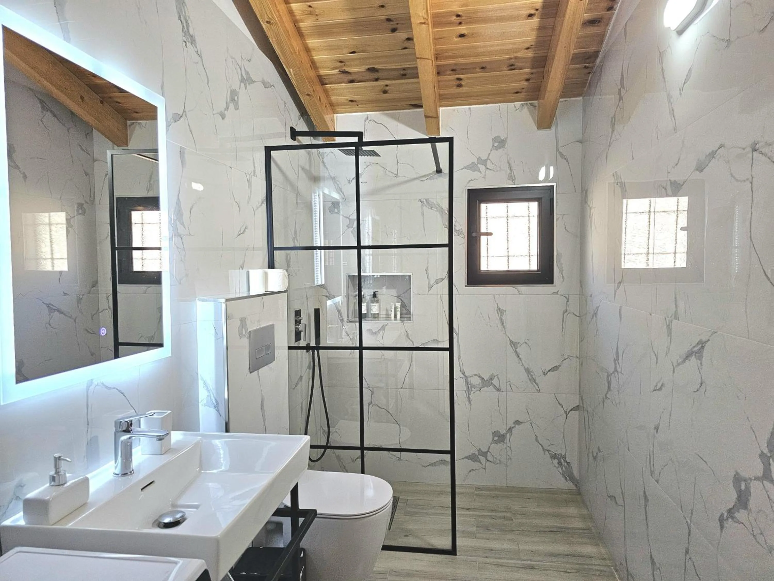 Shower in Villa Arta Apartments