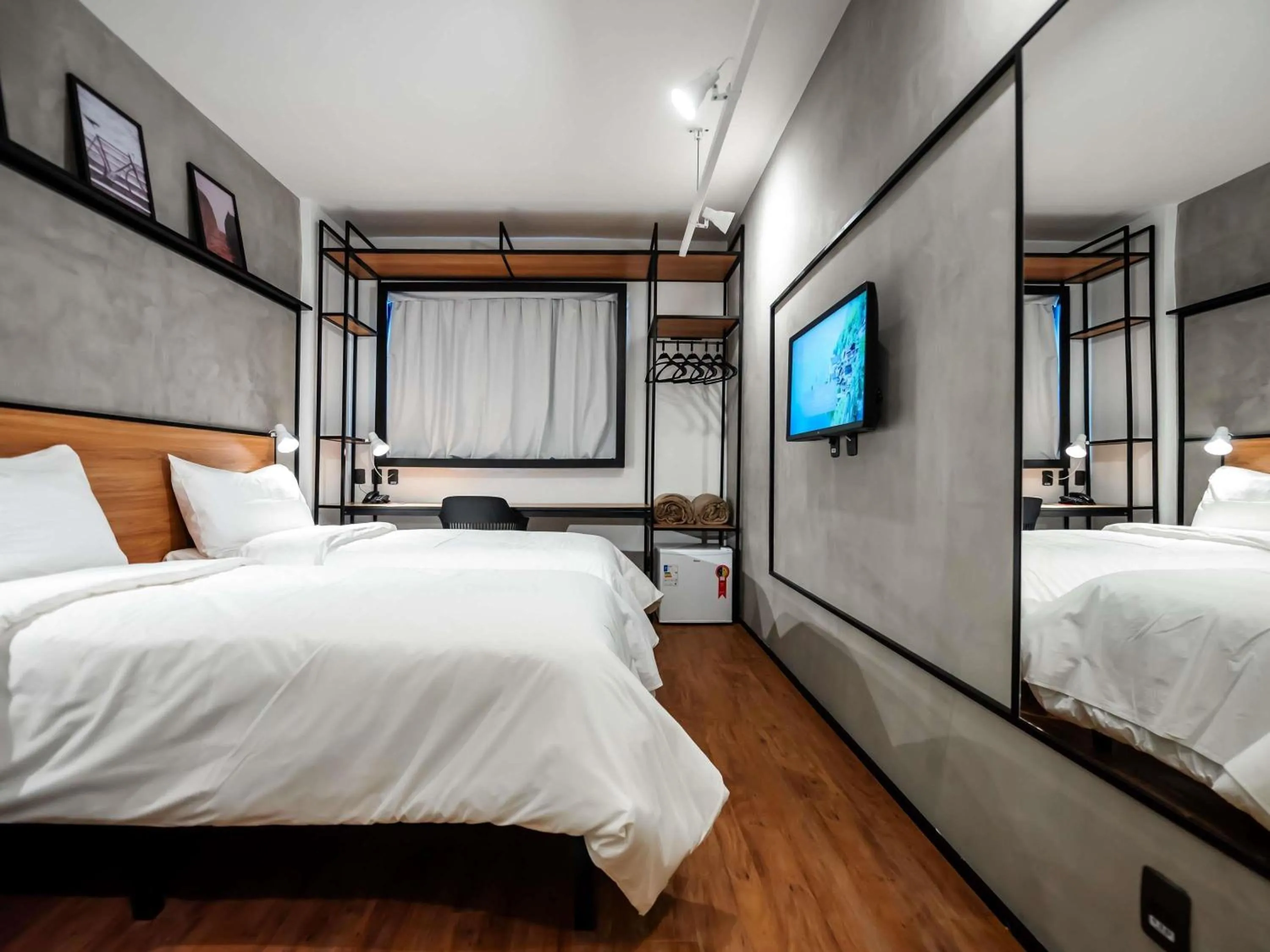 Bedroom, Bed in ibis Lavras