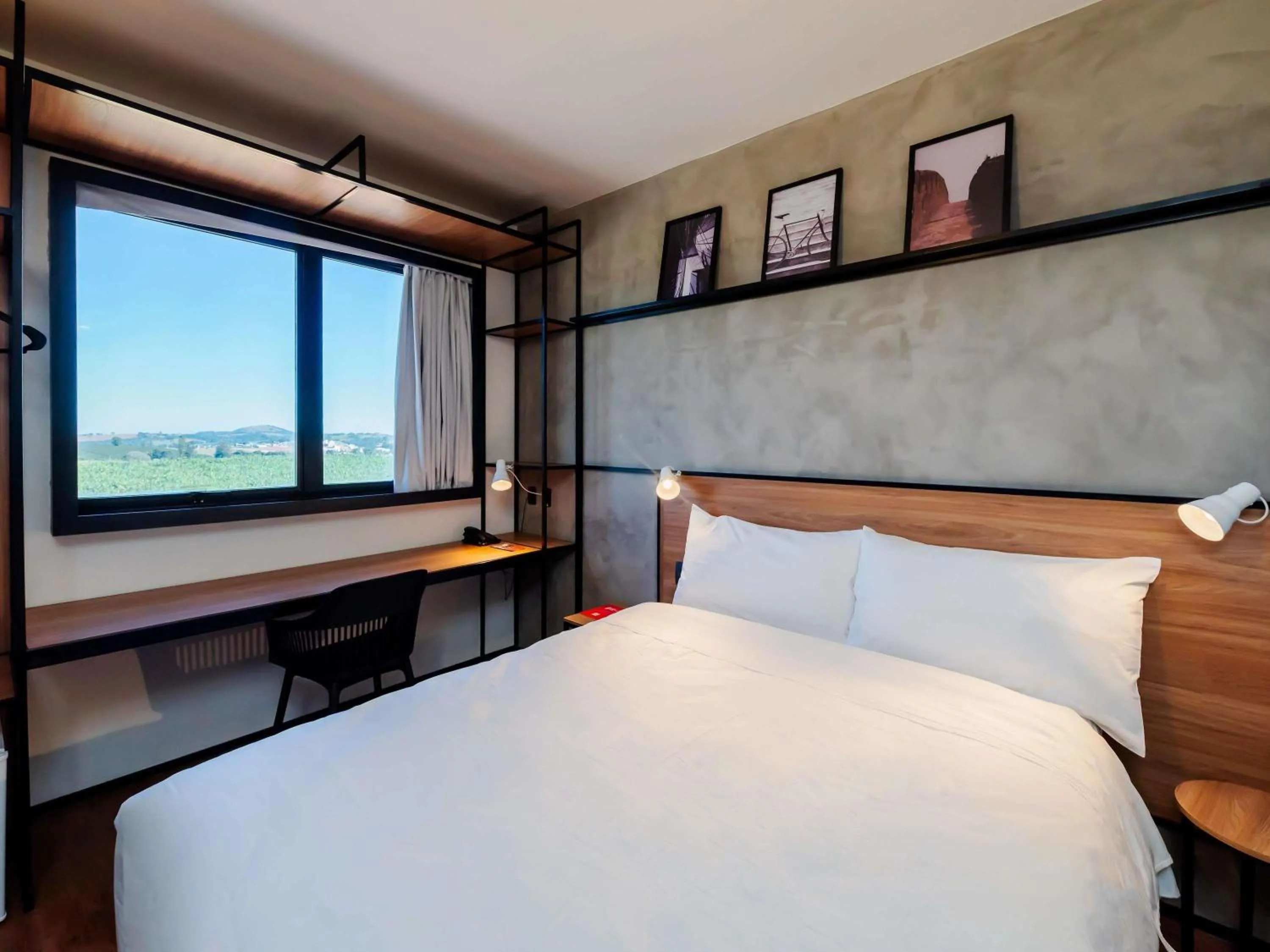 Bedroom, Bed in ibis Lavras