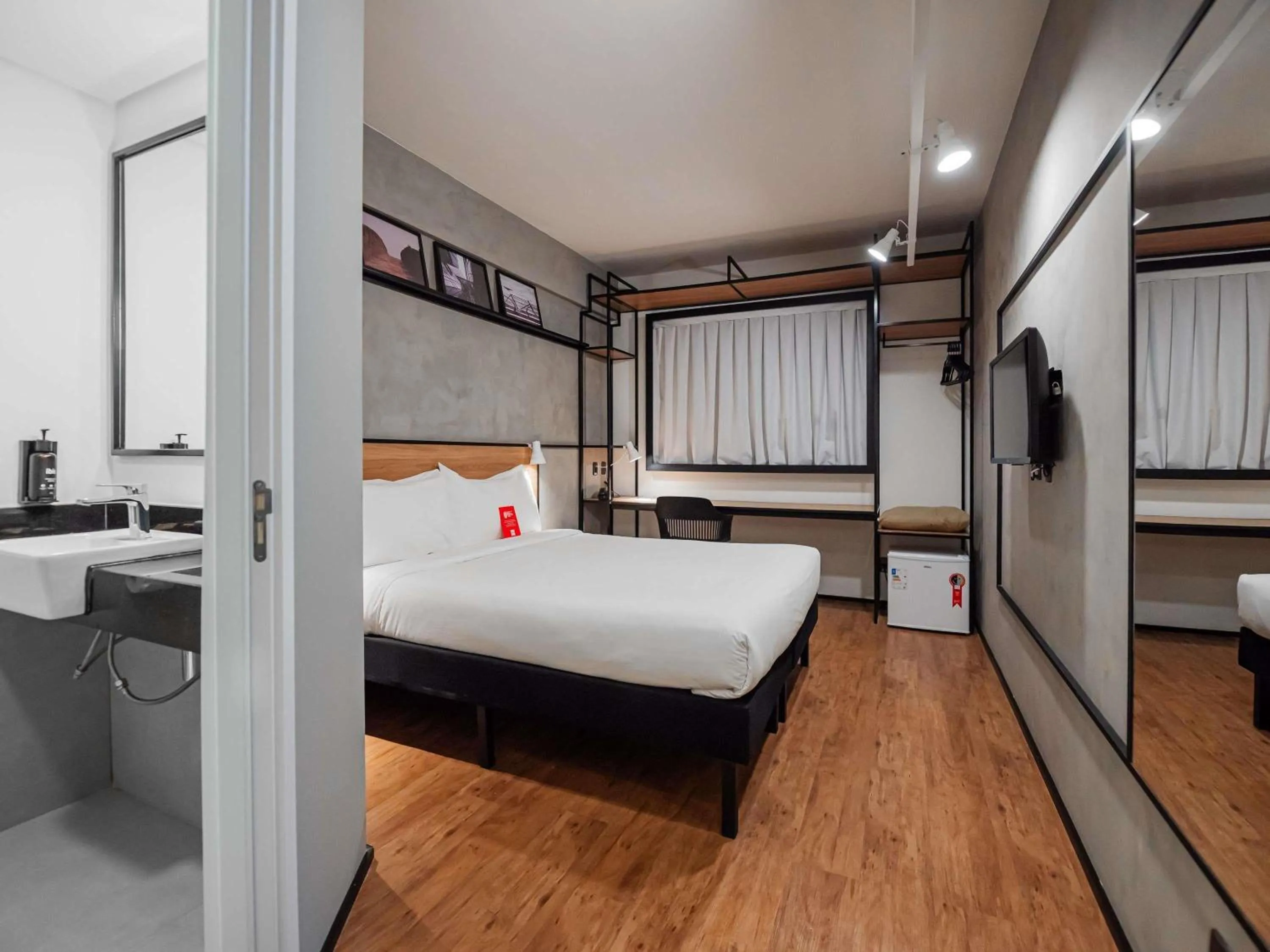 Bedroom, Bed in ibis Lavras