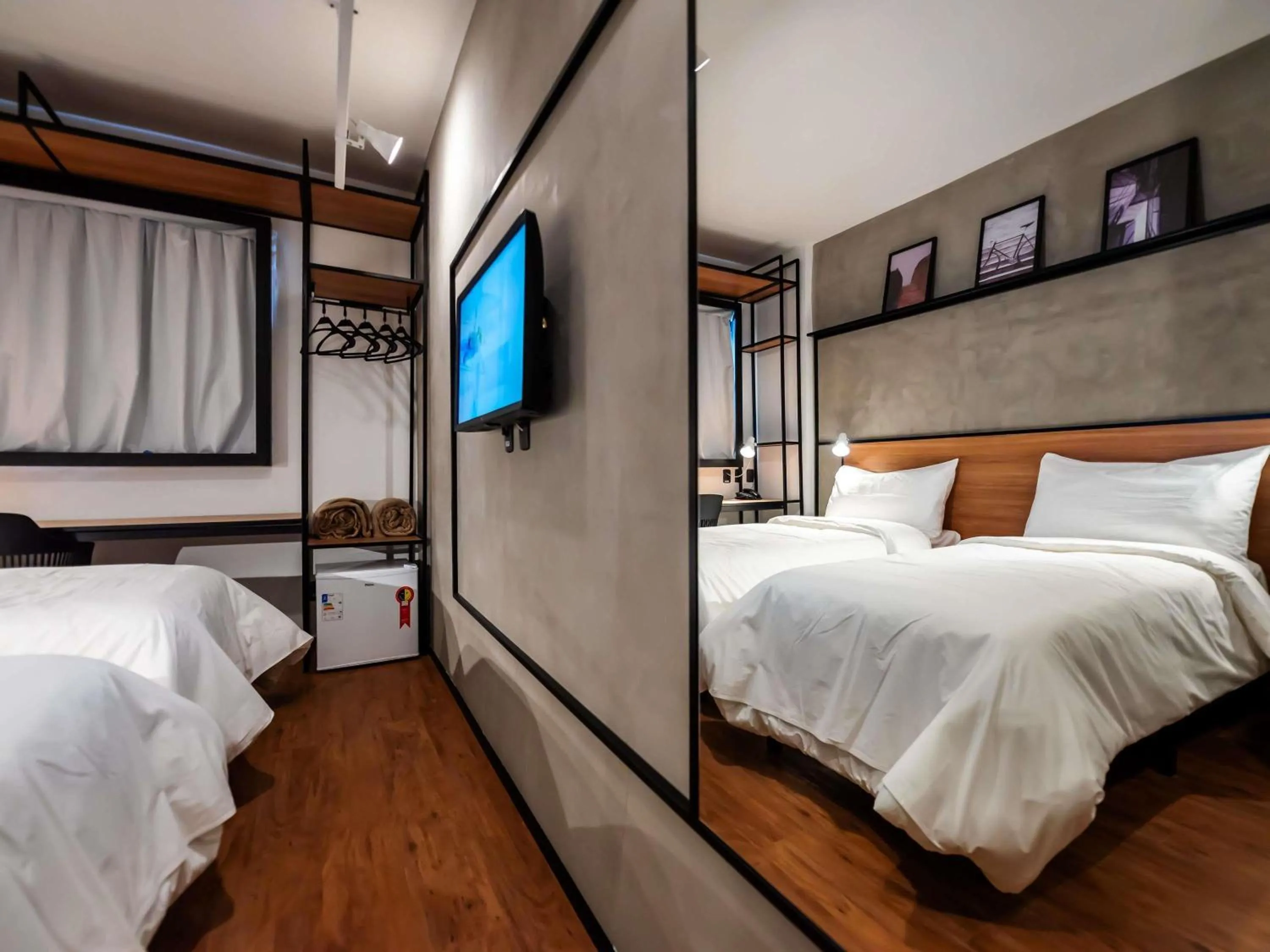 Bedroom, Bed in ibis Lavras