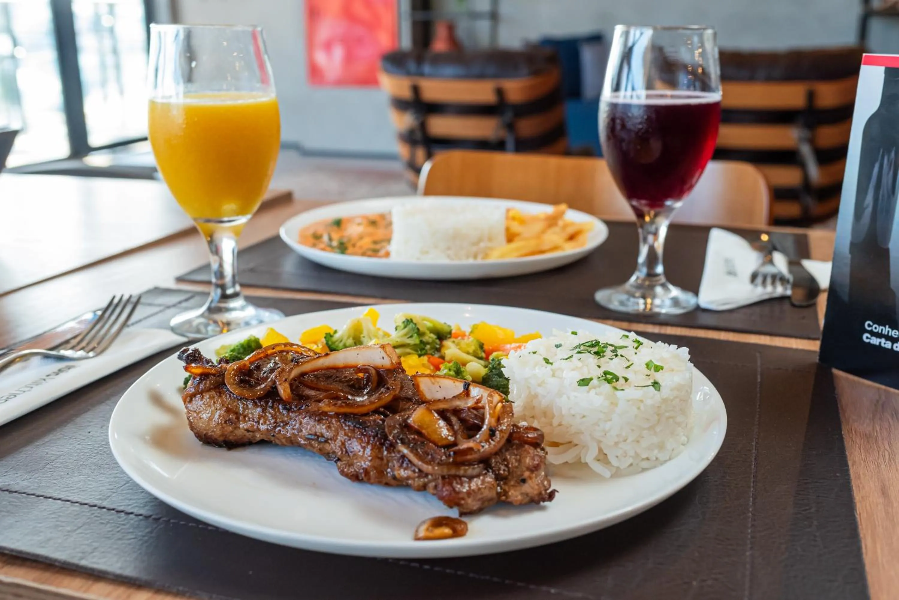 Food and drinks in ibis Lavras