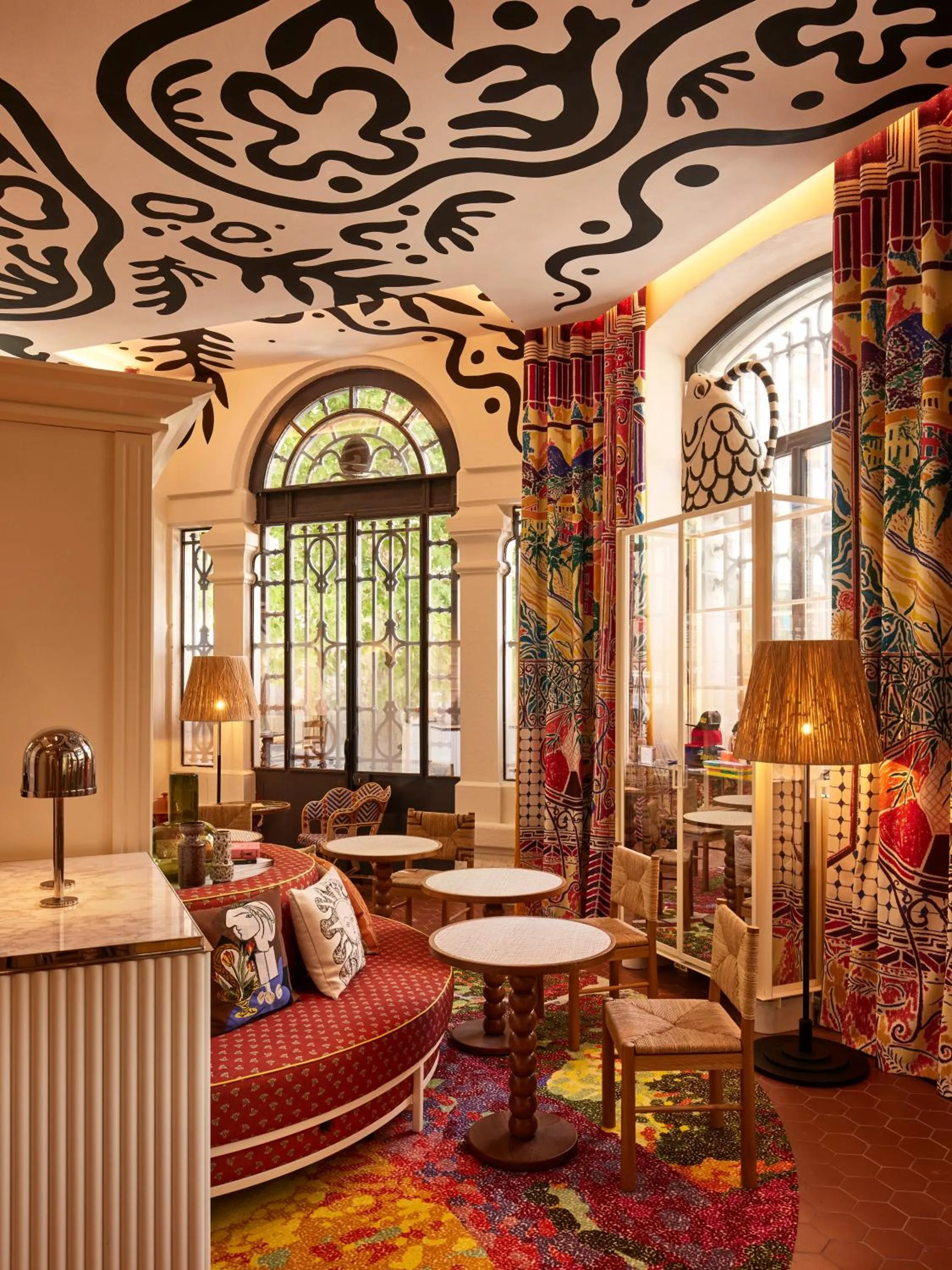 Lobby or reception in Mama Shelter Nice