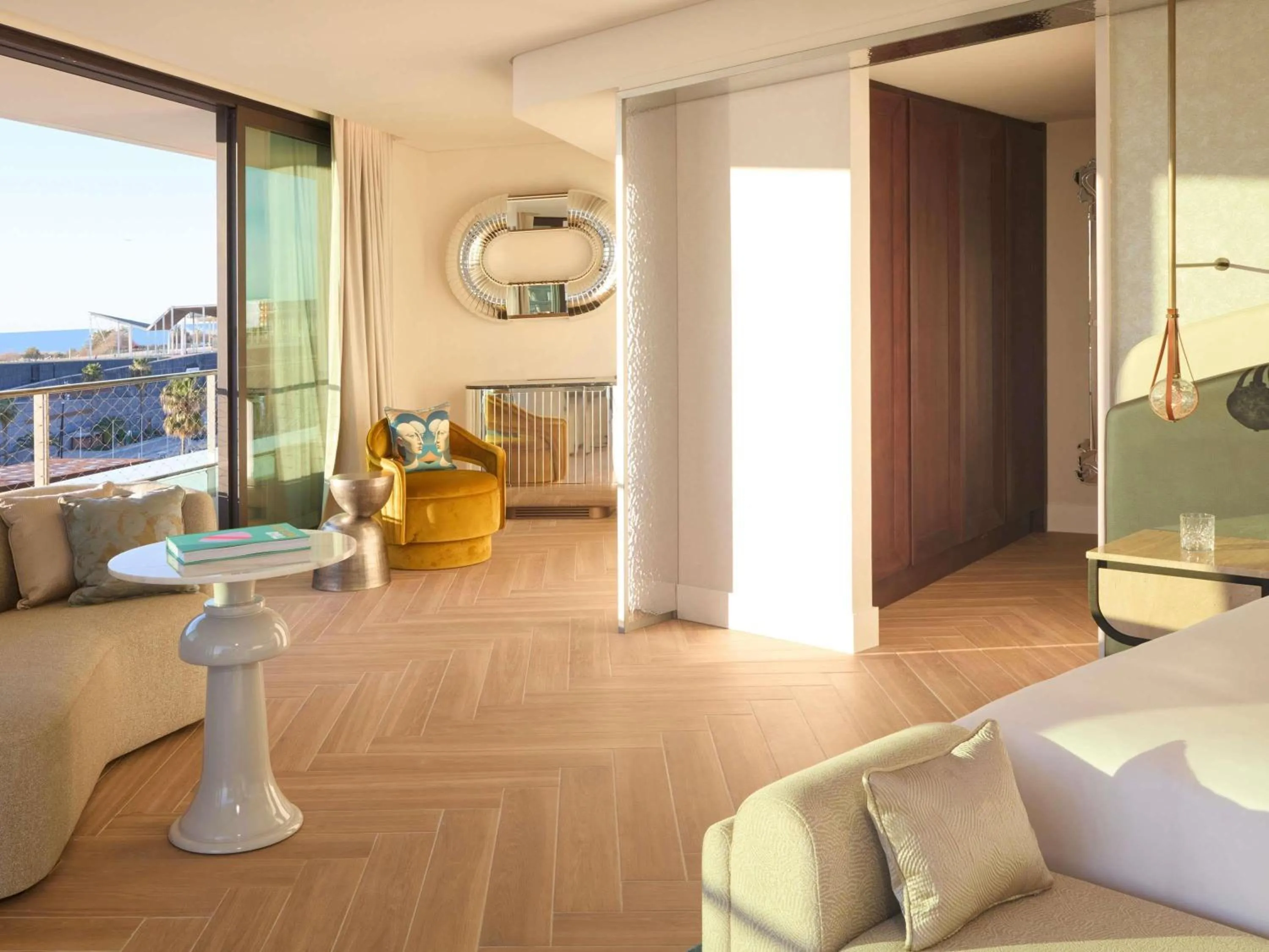 Bedroom in SLS Barcelona