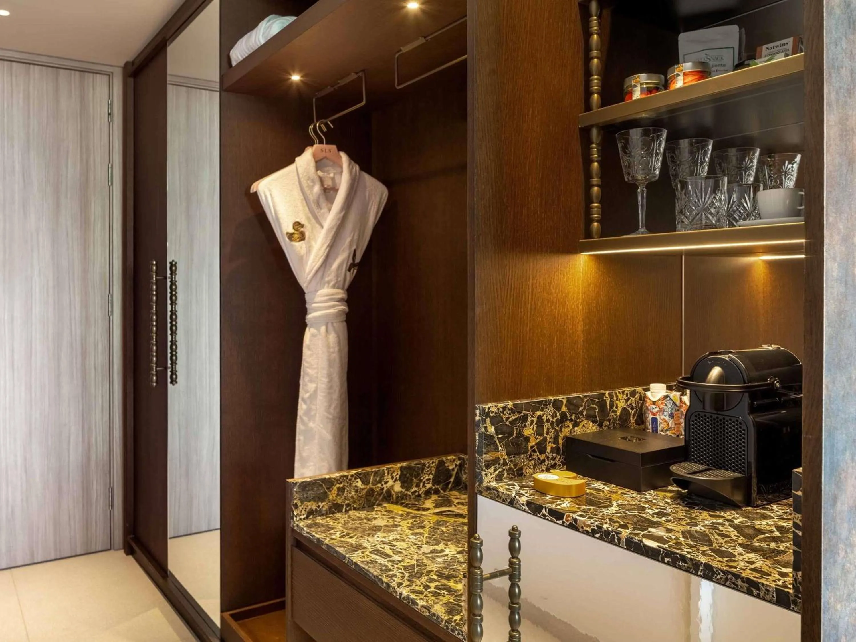 Bedroom in SLS Barcelona