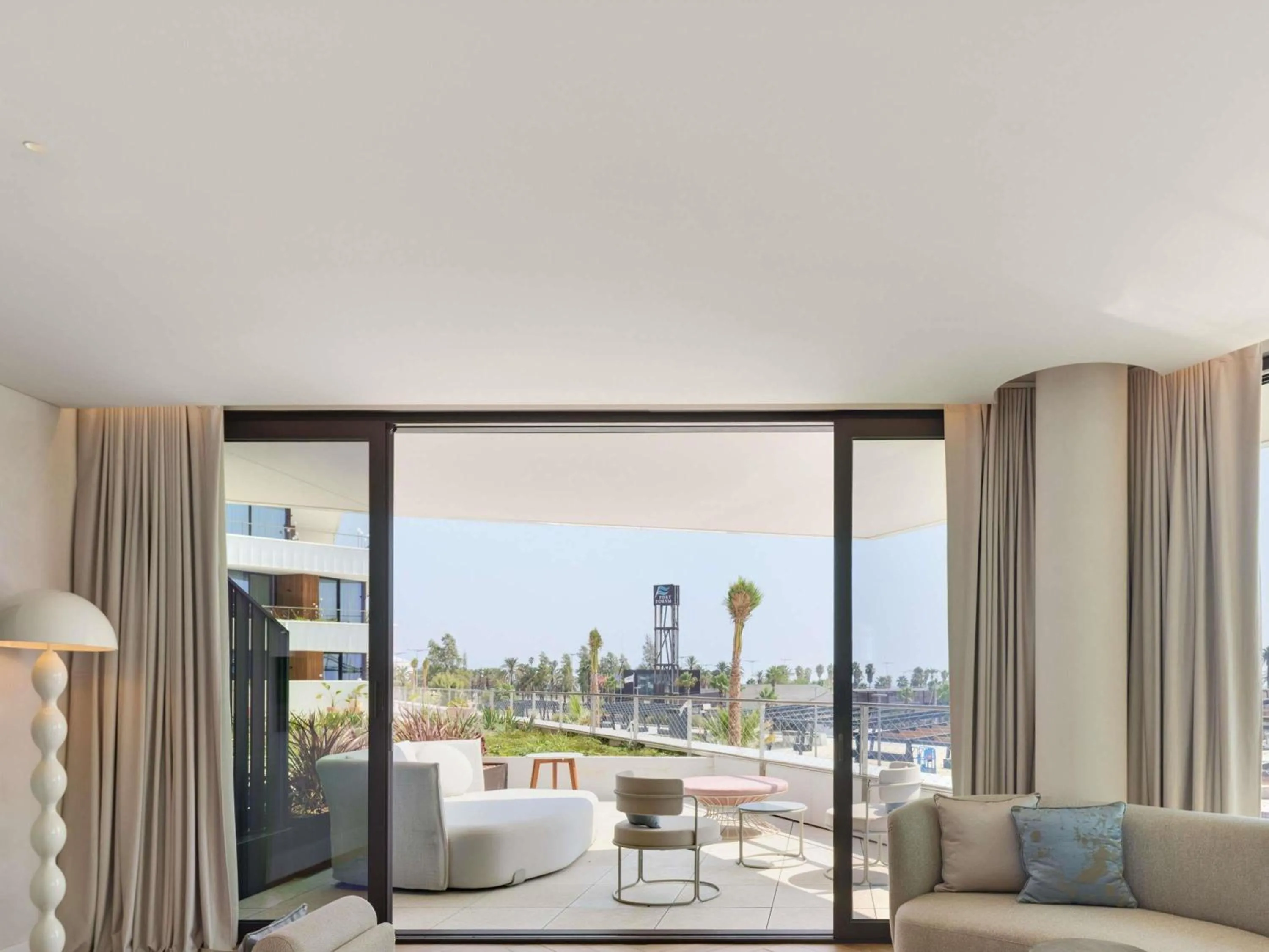 Bedroom in SLS Barcelona