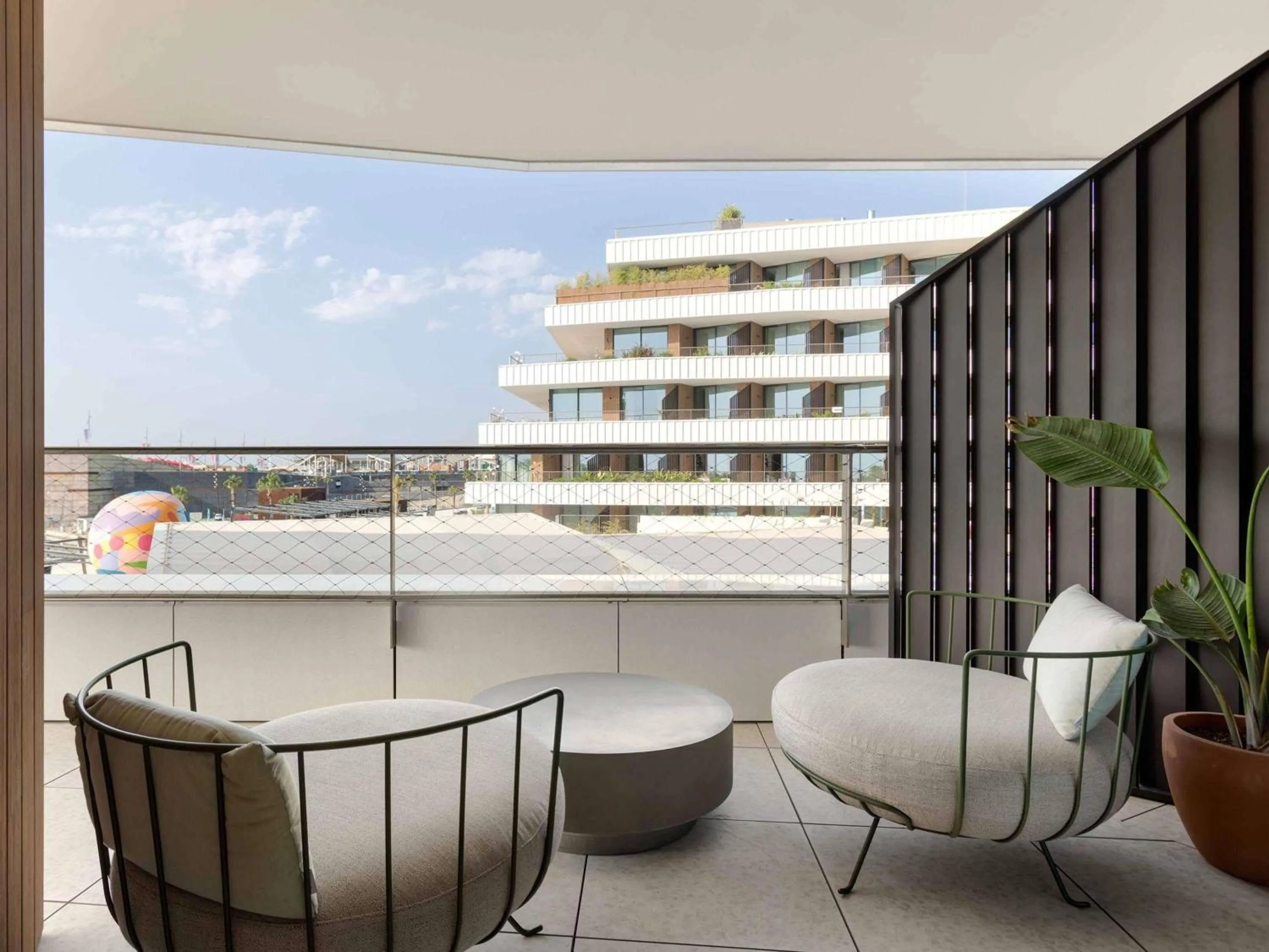 Bedroom in SLS Barcelona