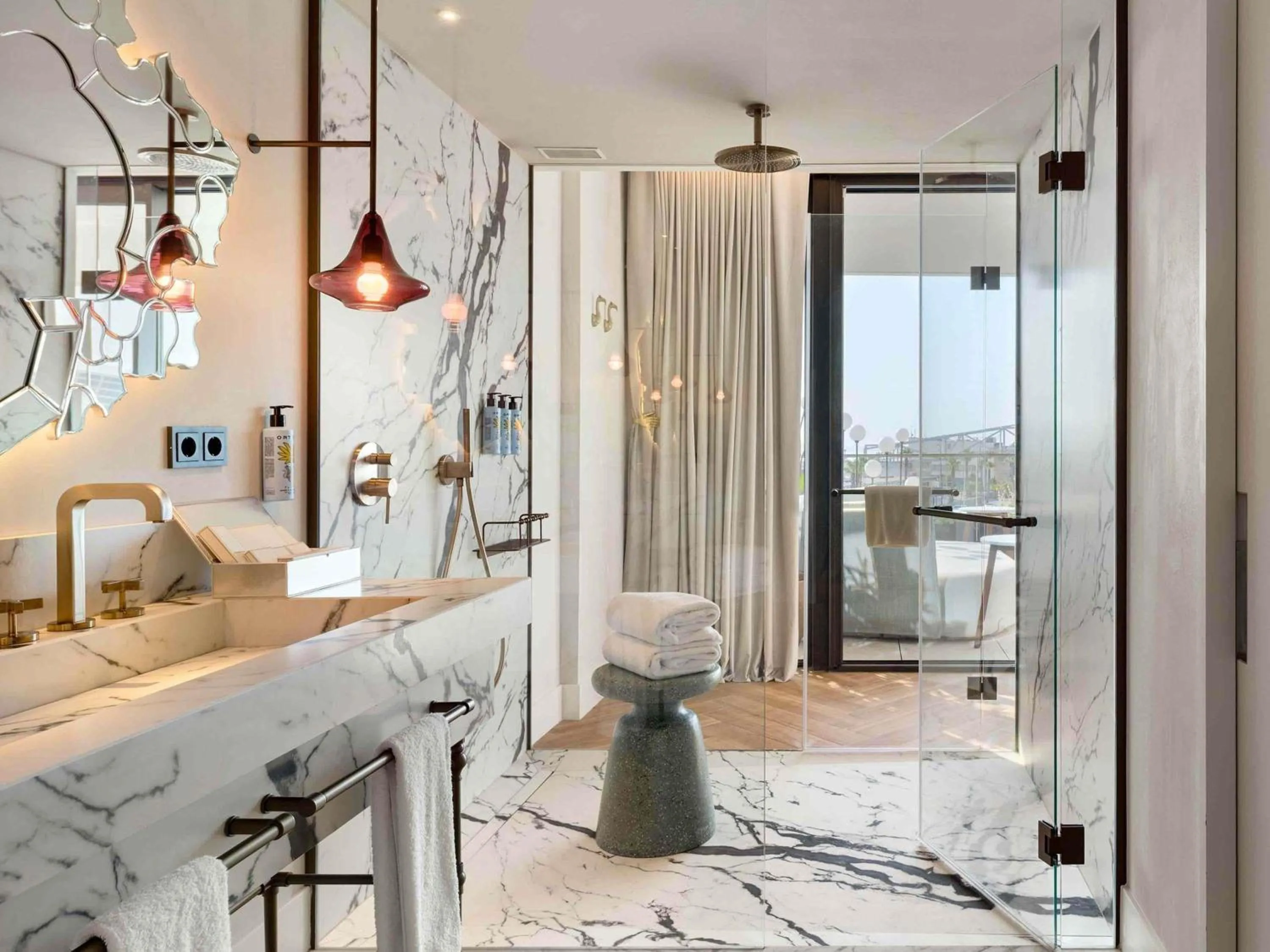 Bedroom in SLS Barcelona