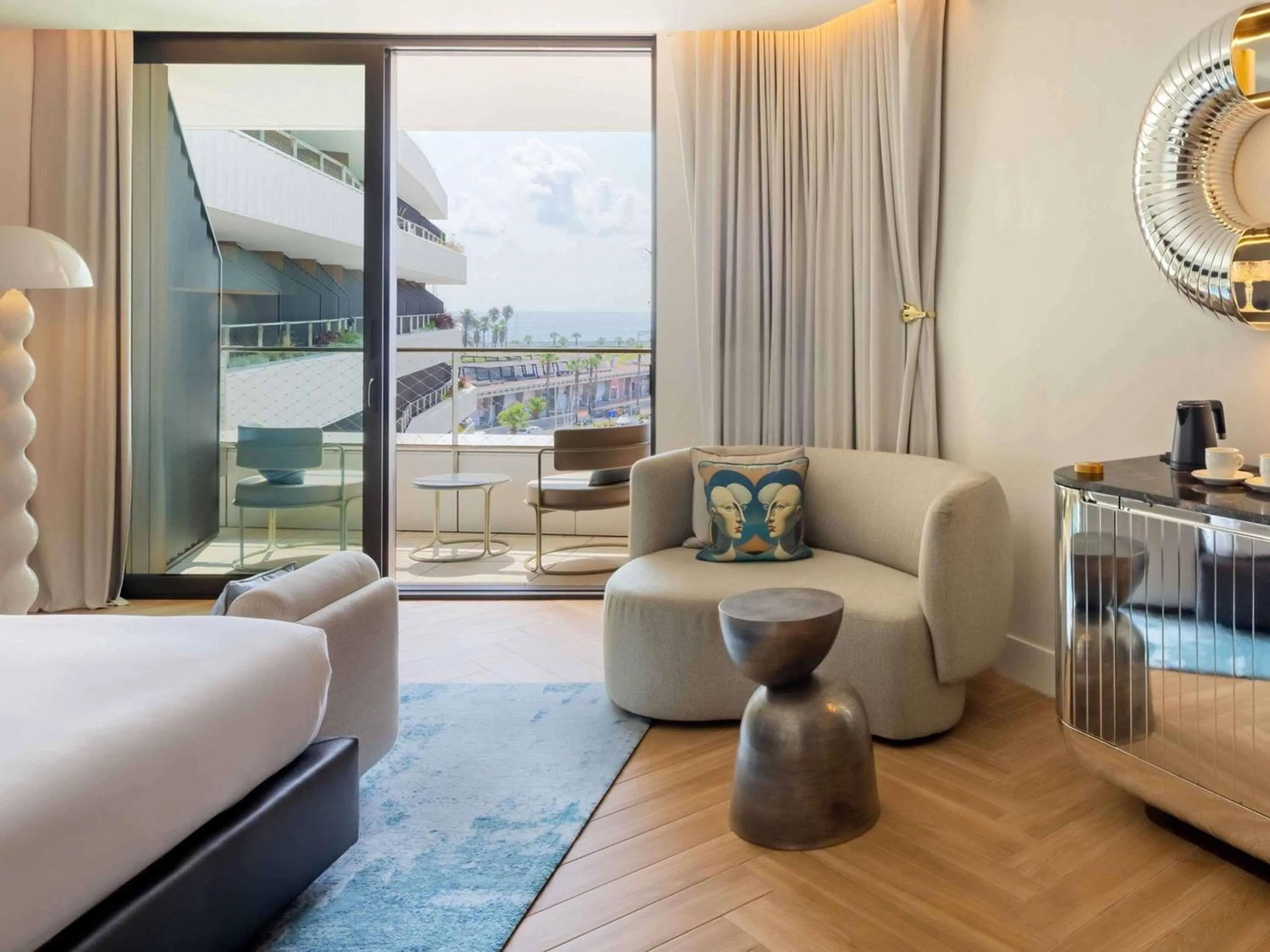 Bedroom in SLS Barcelona