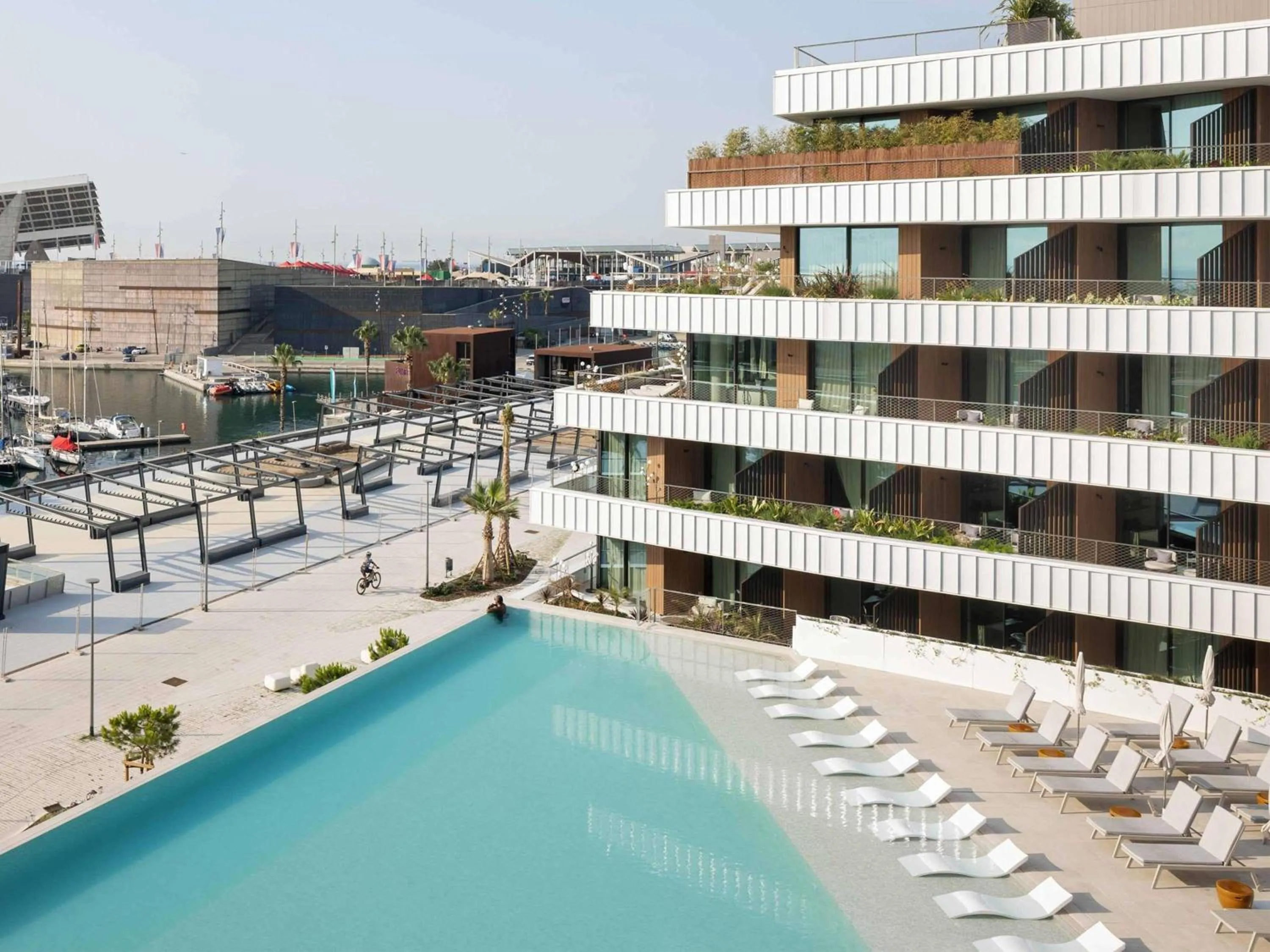 Bedroom in SLS Barcelona