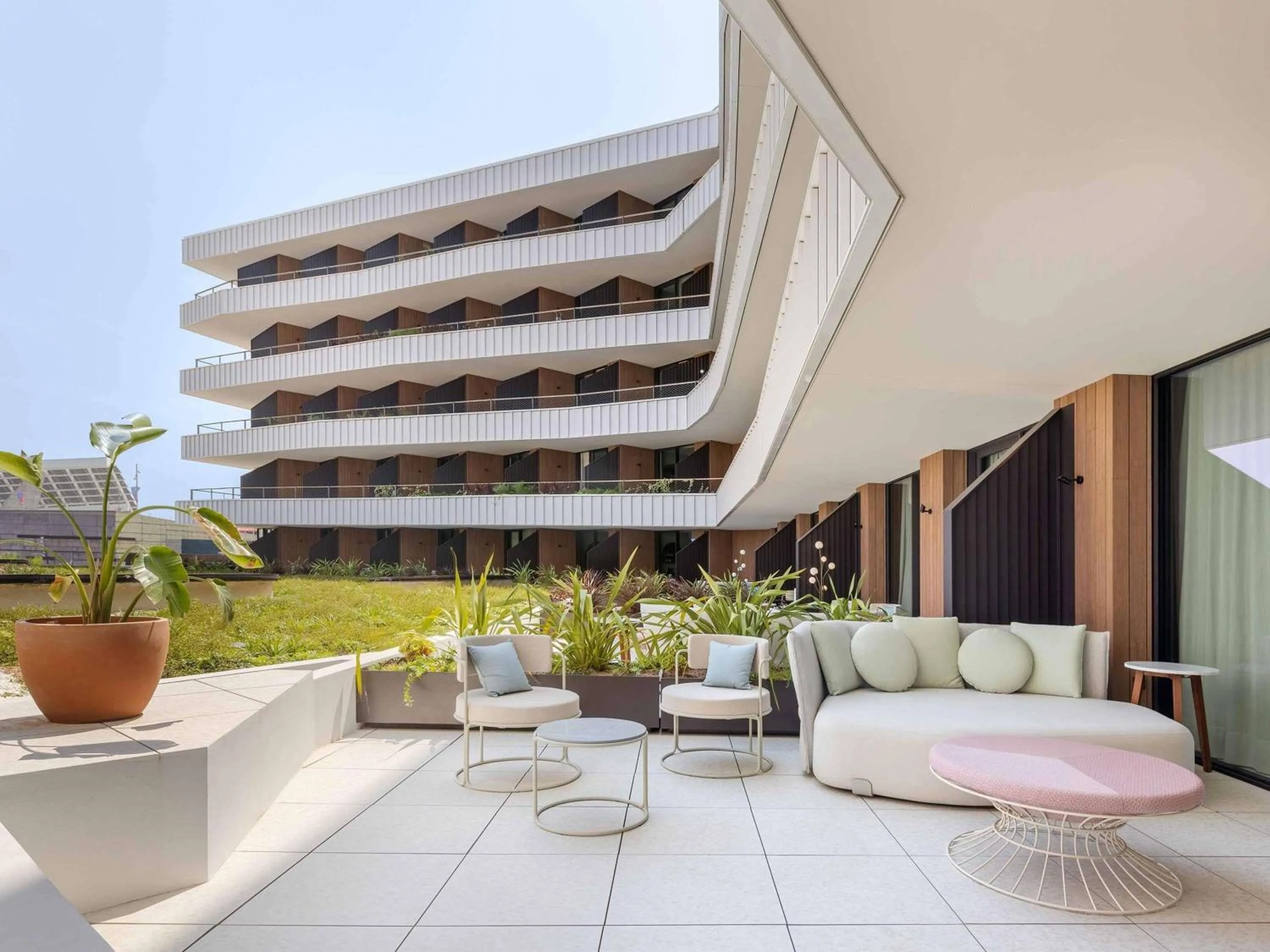 Bedroom in SLS Barcelona
