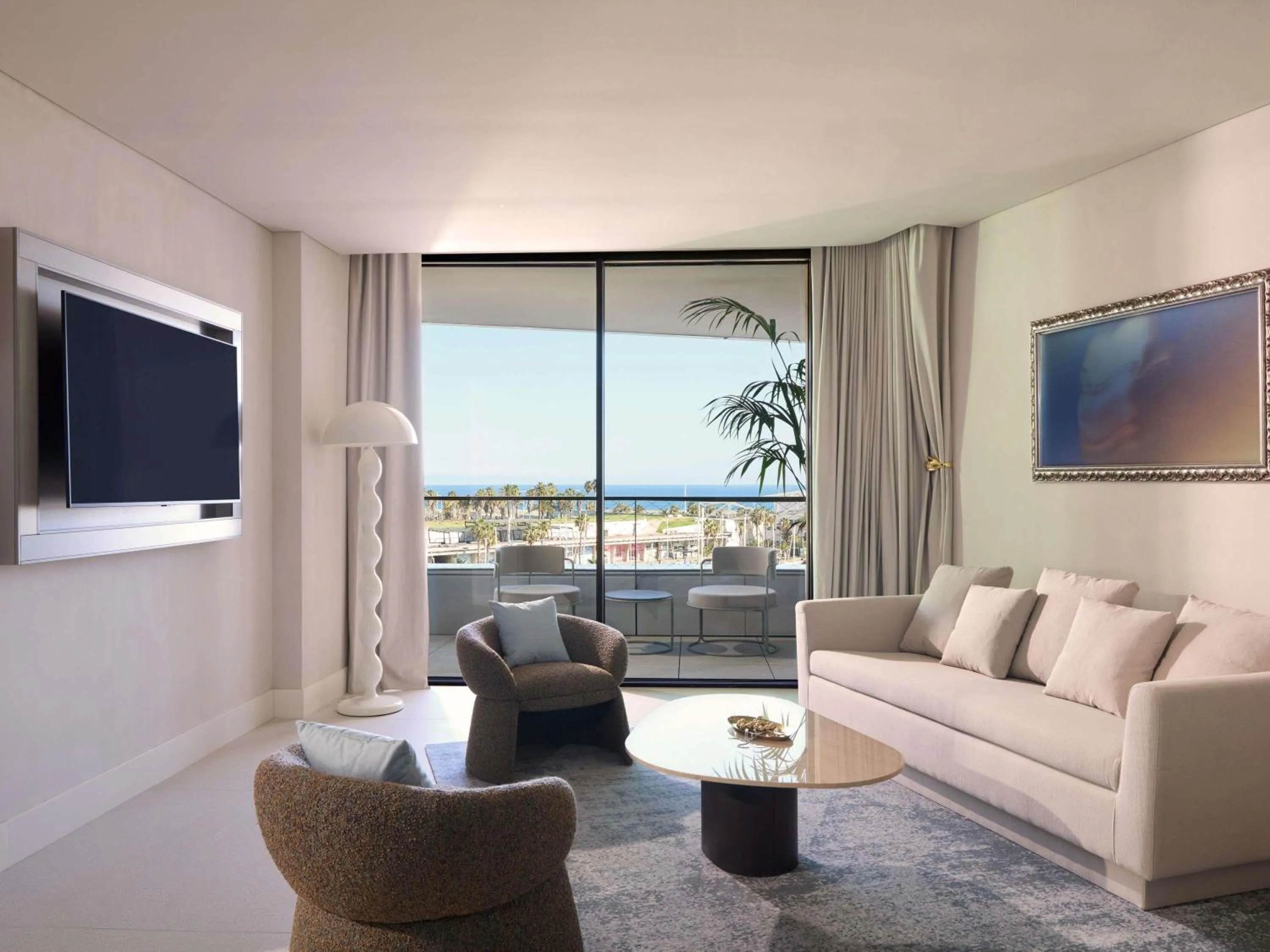 Bedroom in SLS Barcelona