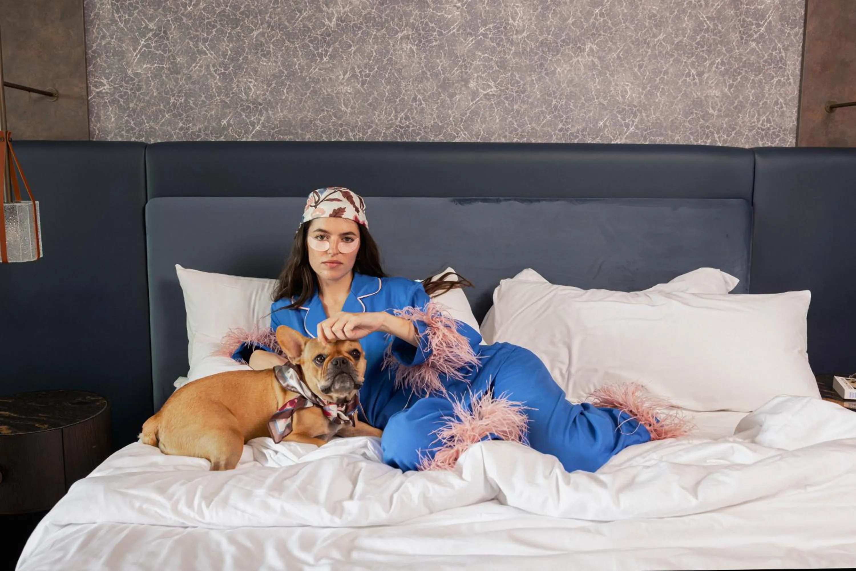 Bed in SLS Barcelona