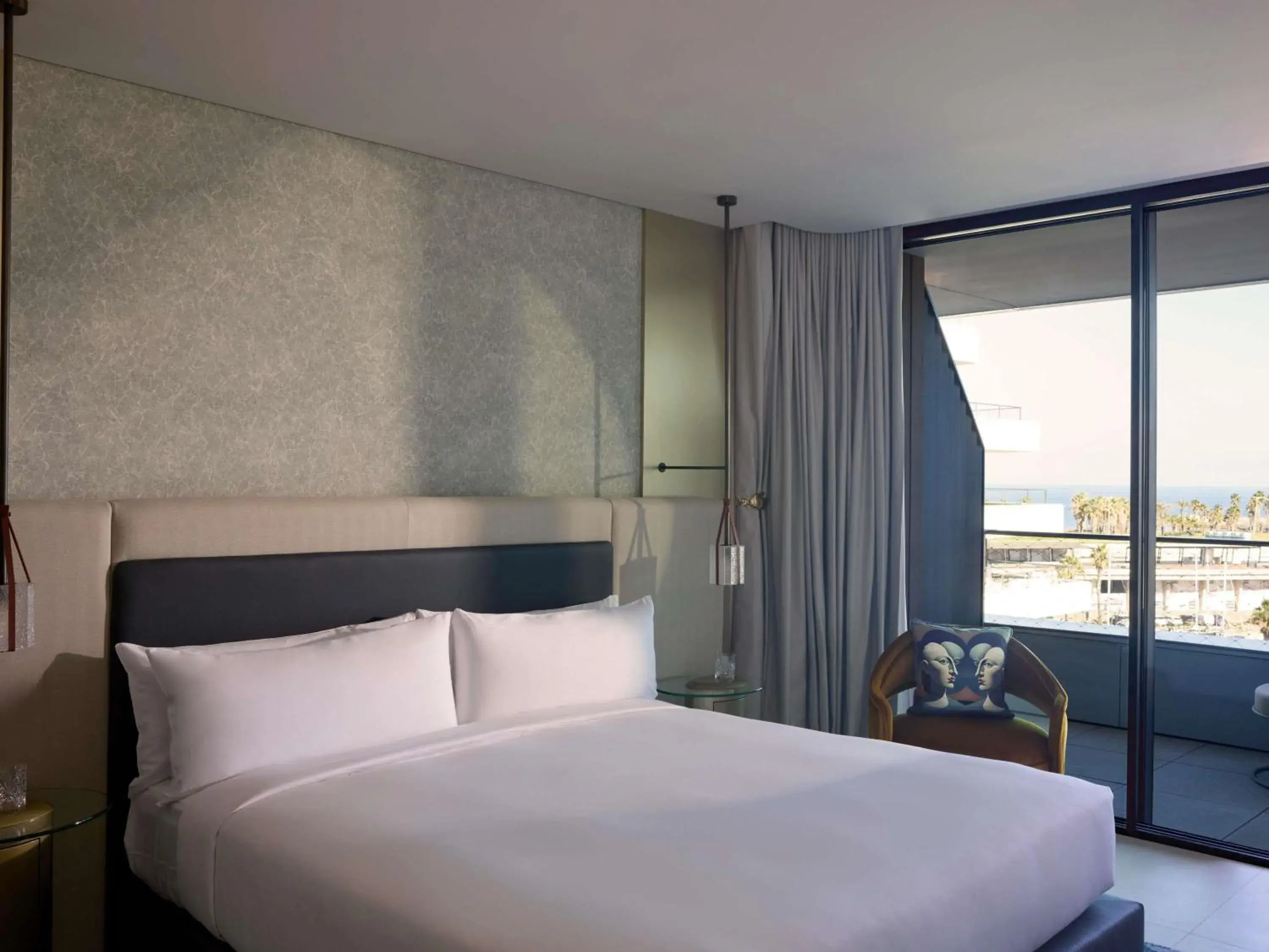 Bedroom, Bed in SLS Barcelona Bedroom, Bed in SLS Barcelona