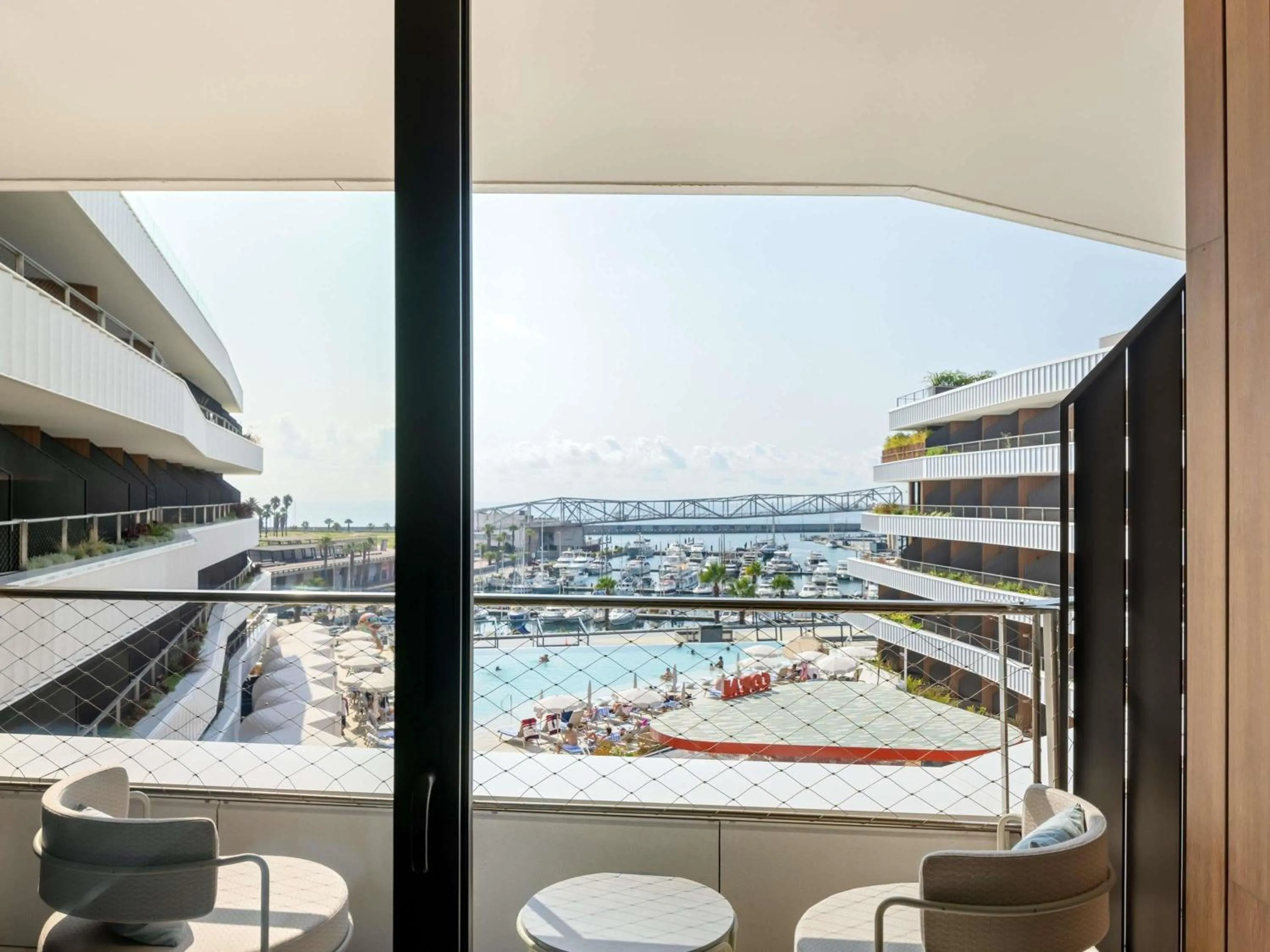 Bedroom in SLS Barcelona