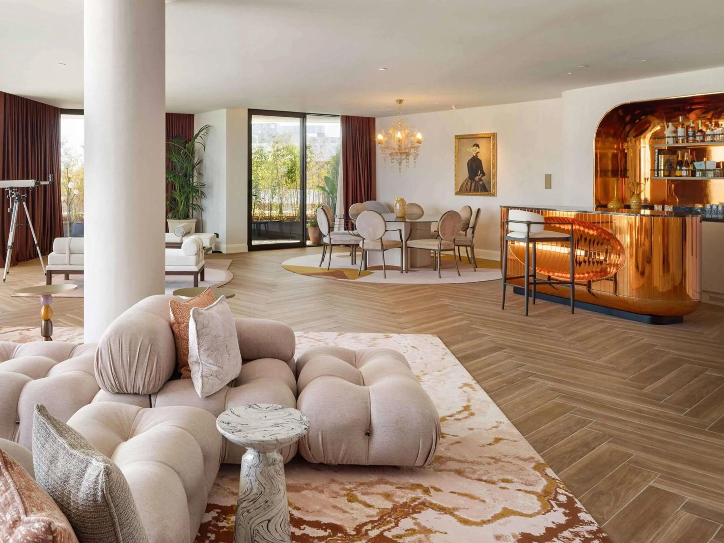 Bedroom in SLS Barcelona