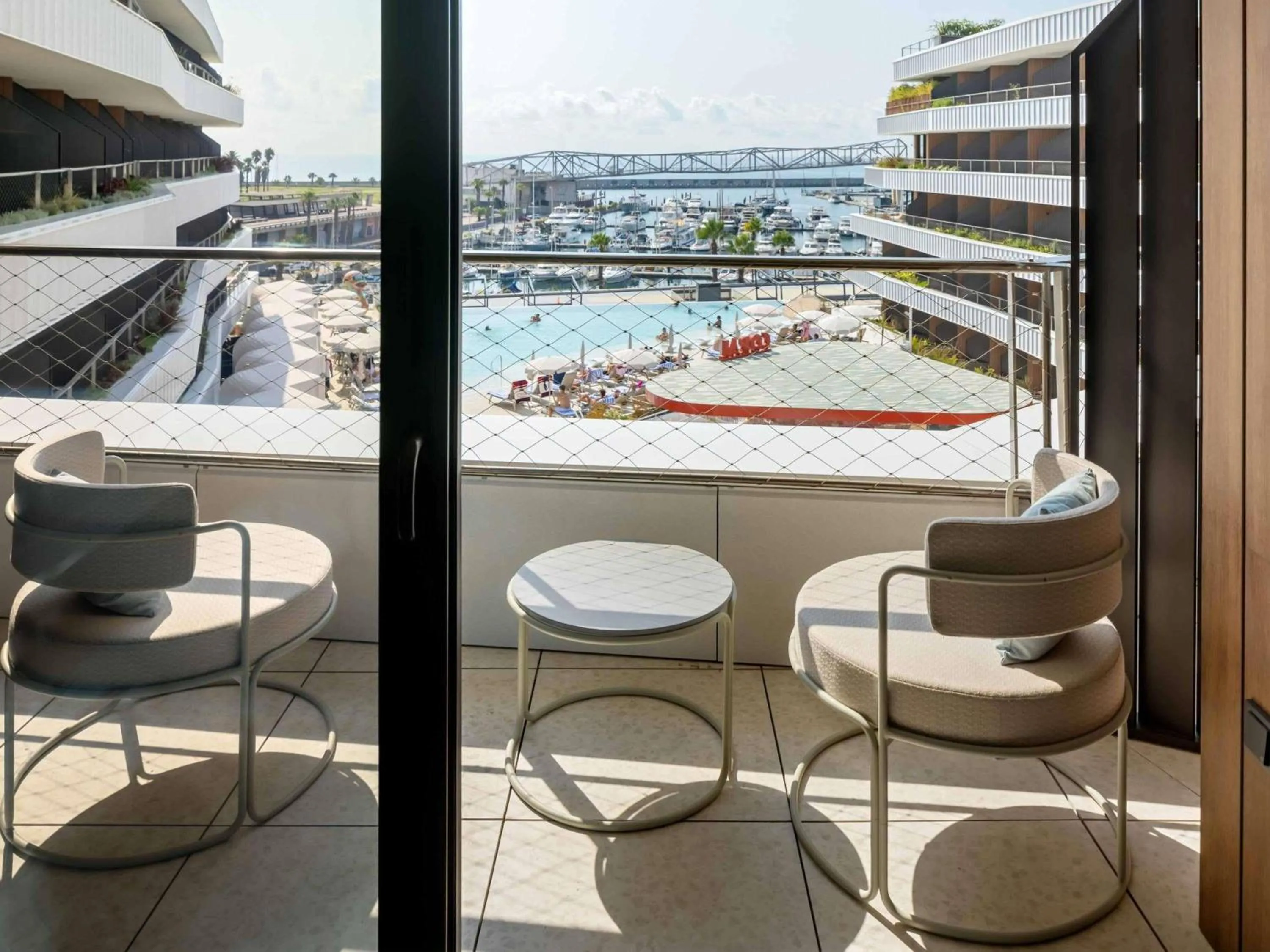 Bedroom in SLS Barcelona