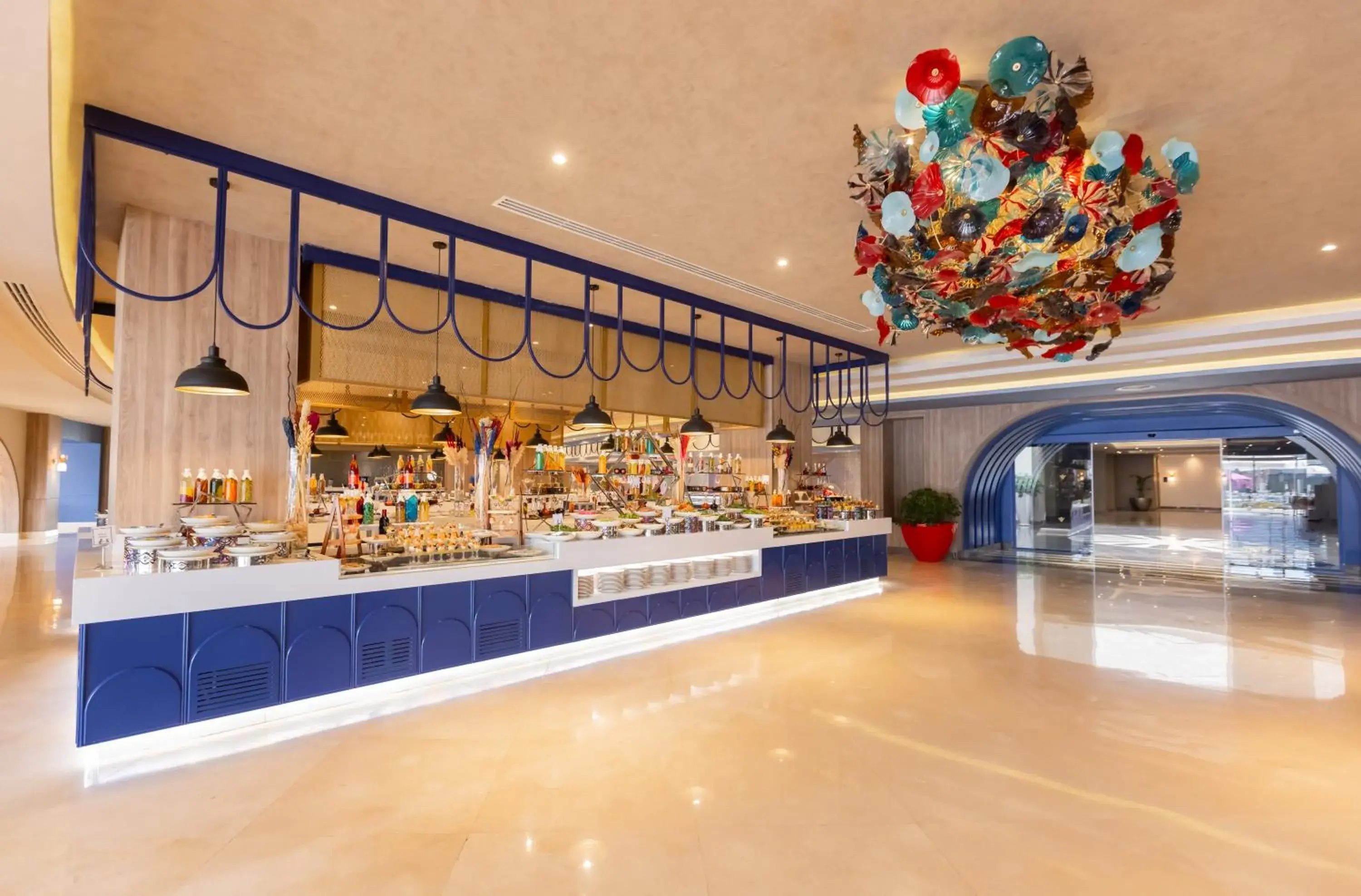 Buffet breakfast in Rixos Radamis Sharm El Sheikh Buffet breakfast in Rixos Radamis Sharm El Sheikh