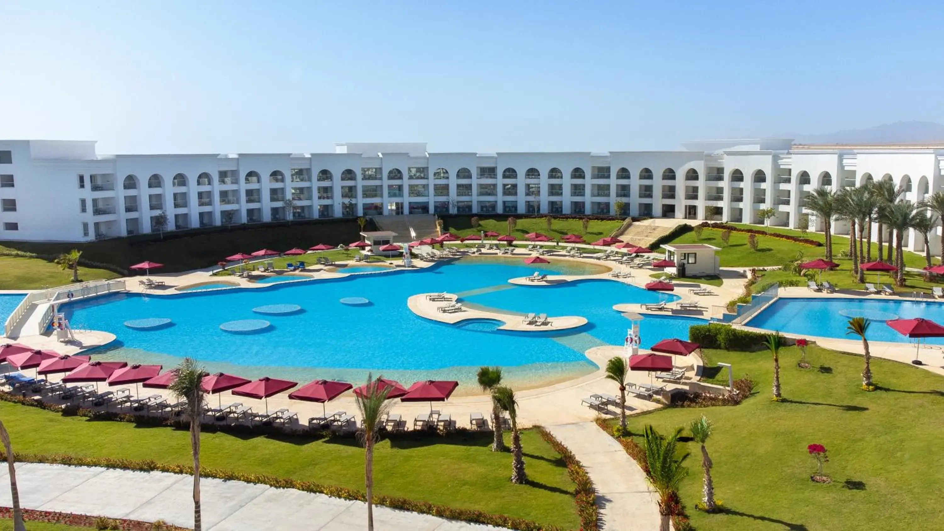 Swimming pool in Rixos Radamis Sharm El Sheikh Swimming pool in Rixos Radamis Sharm El Sheikh