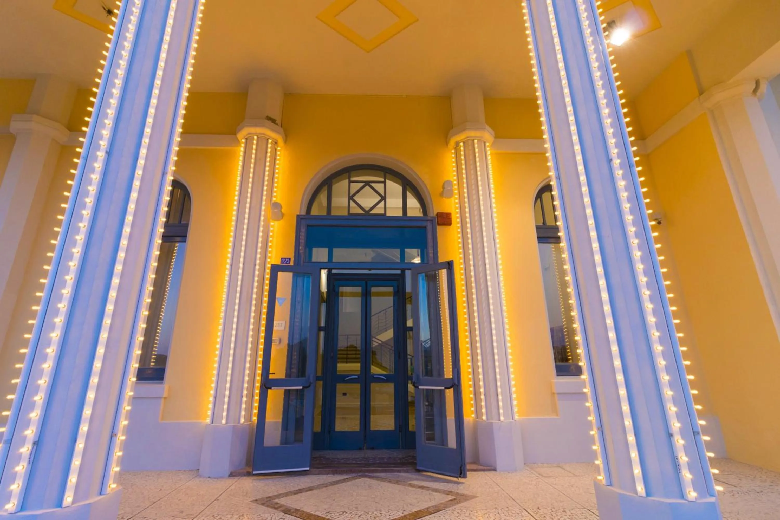 Facade/entrance in Albergo Palazzo