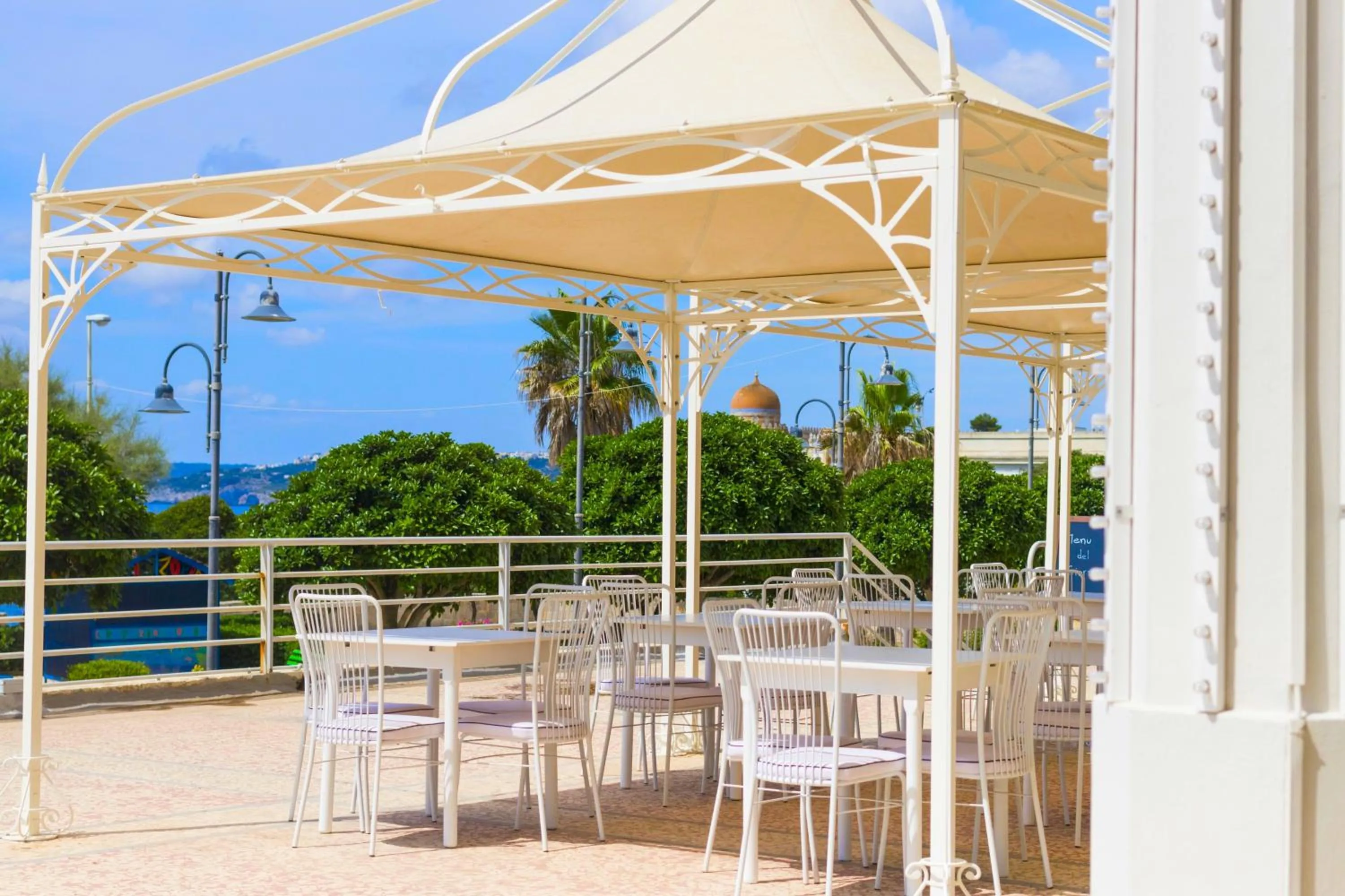 Balcony/Terrace in Albergo Palazzo