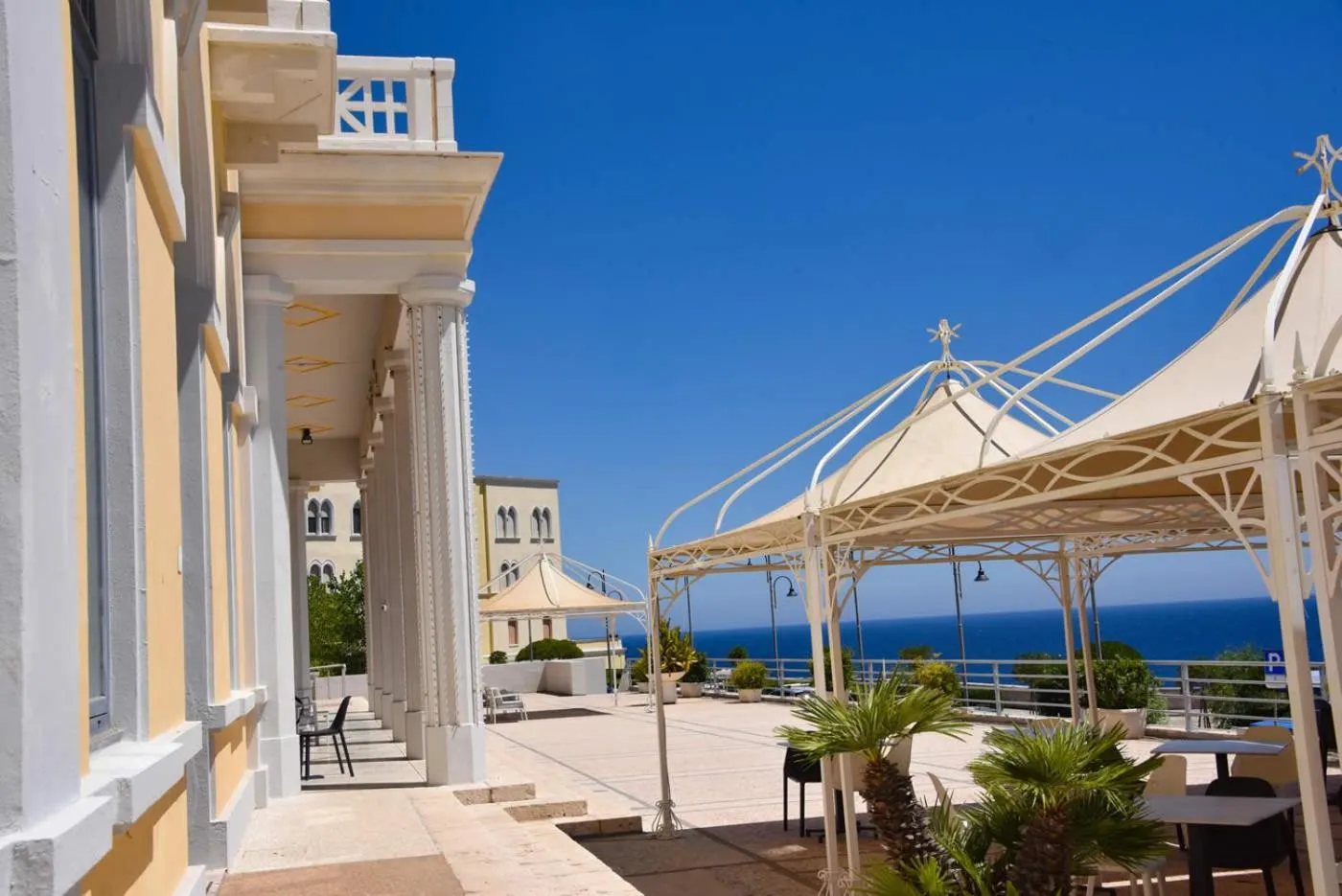 Balcony/Terrace in Albergo Palazzo