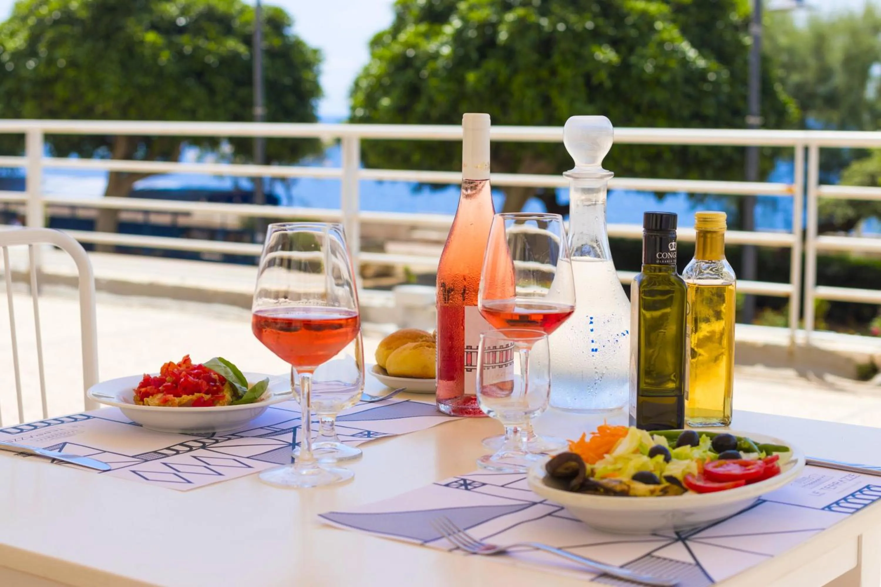 Food and drinks in Albergo Palazzo