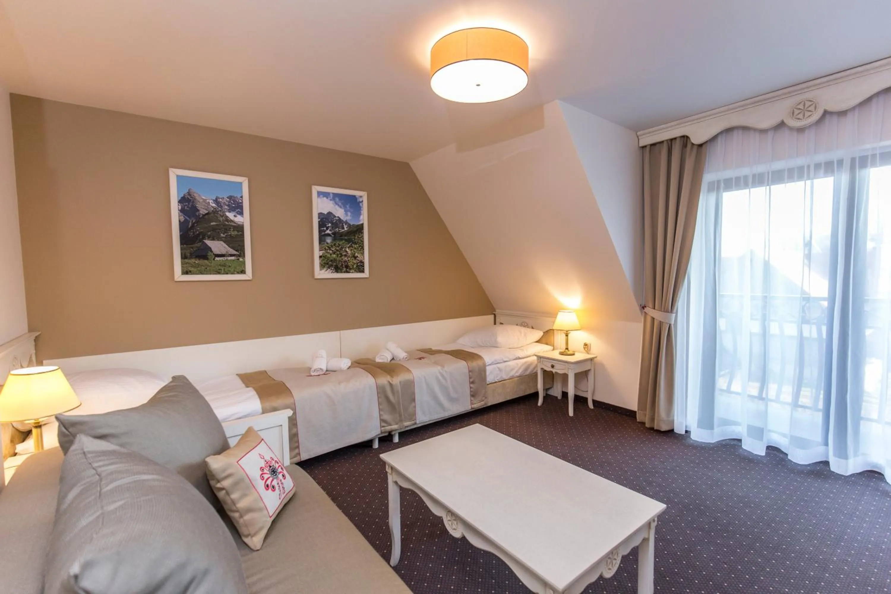 Bed in Carlina Hotel & SPA