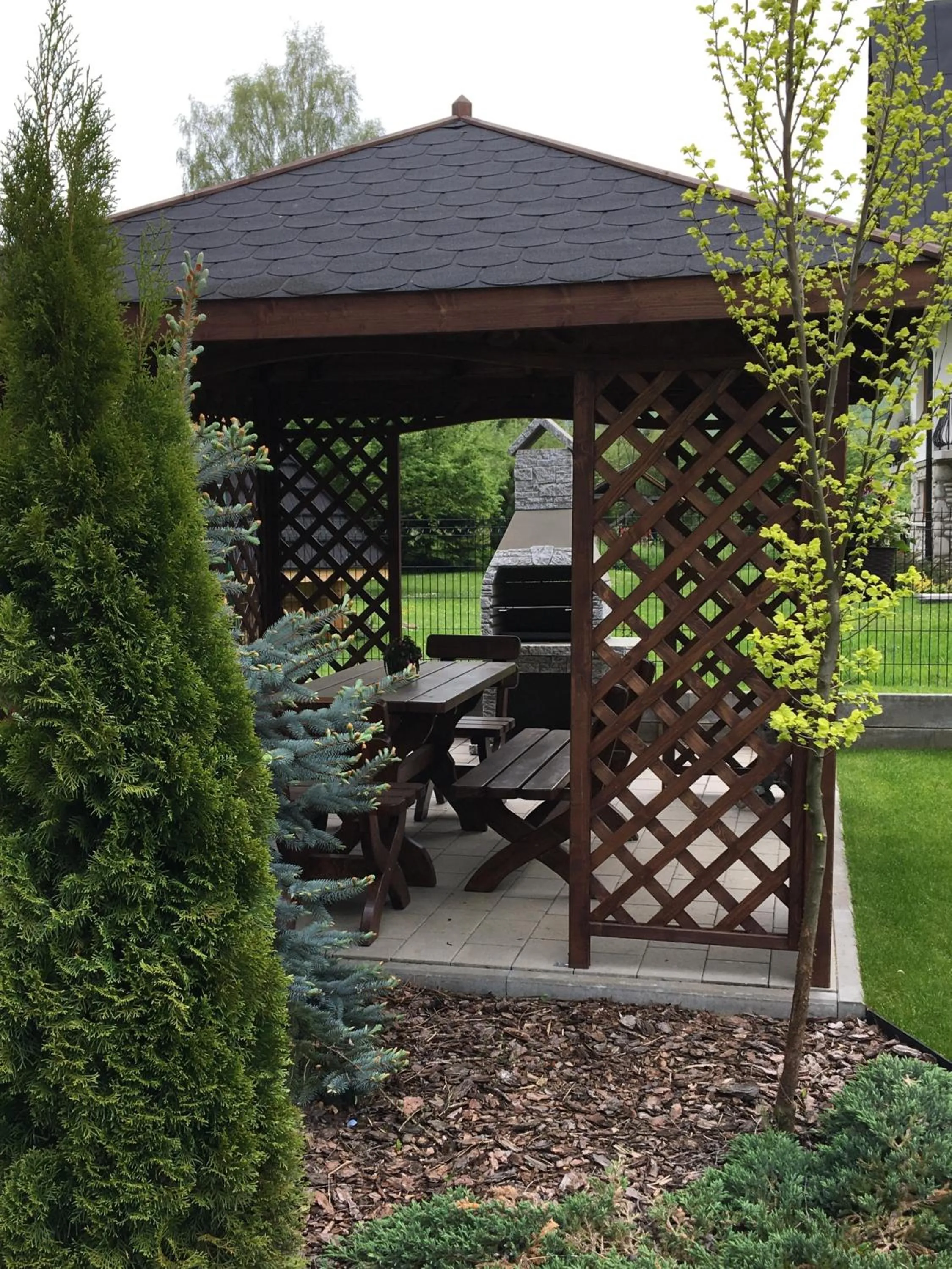 BBQ facilities in Carlina Hotel & SPA