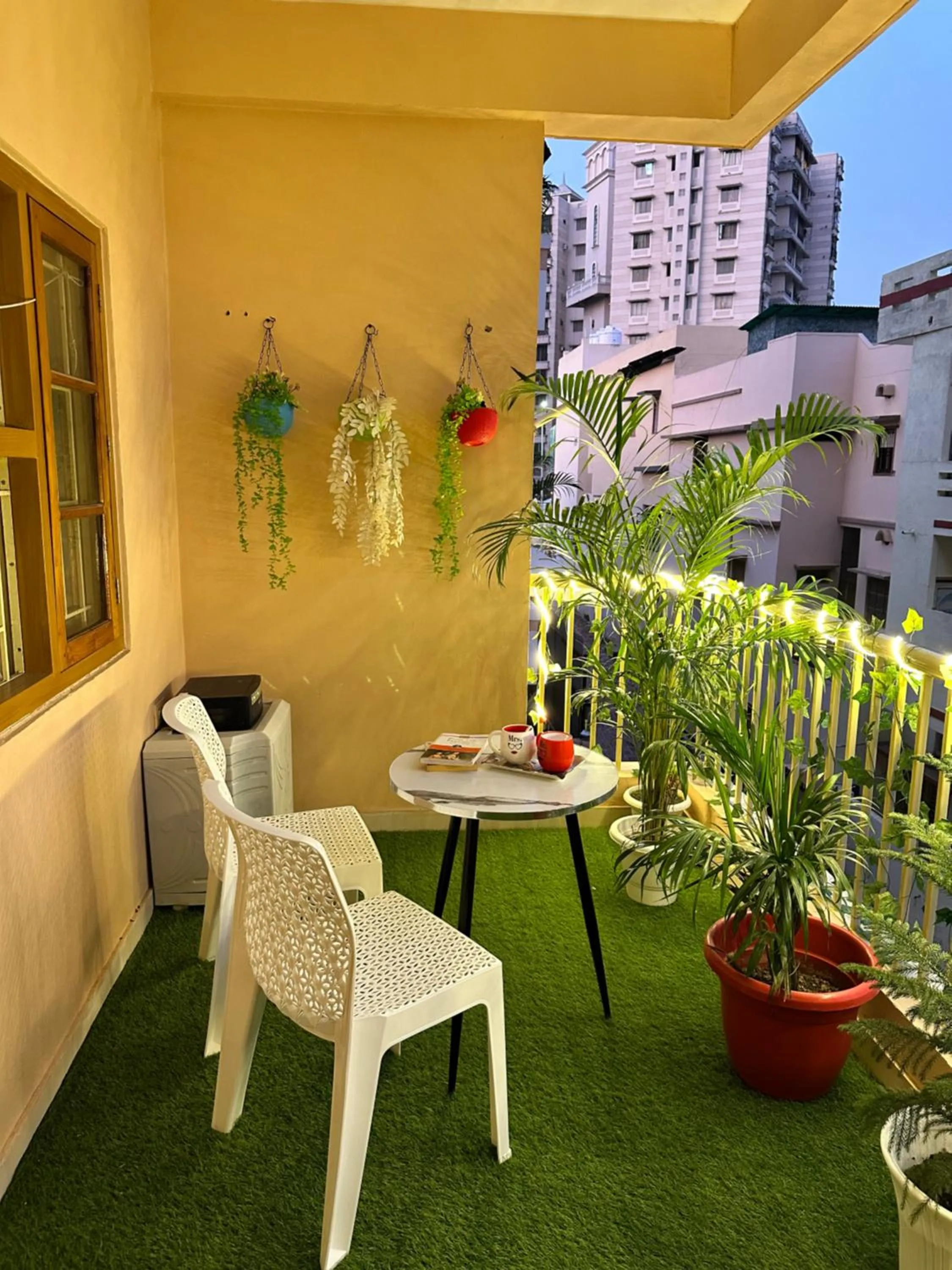 Balcony/Terrace in ZoomStay - 3BHK Apartments