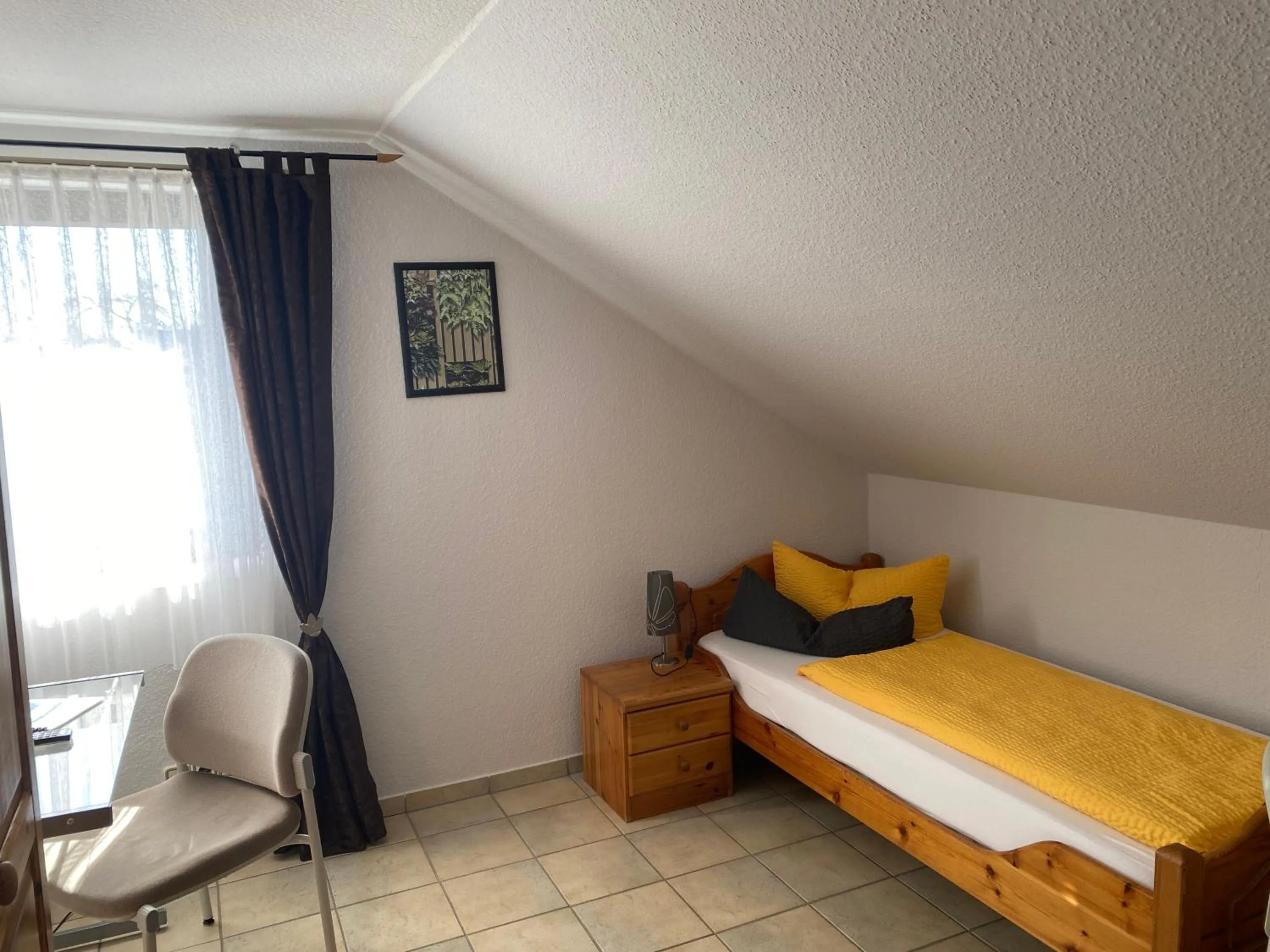 Bed in Hotel Gute Nacht