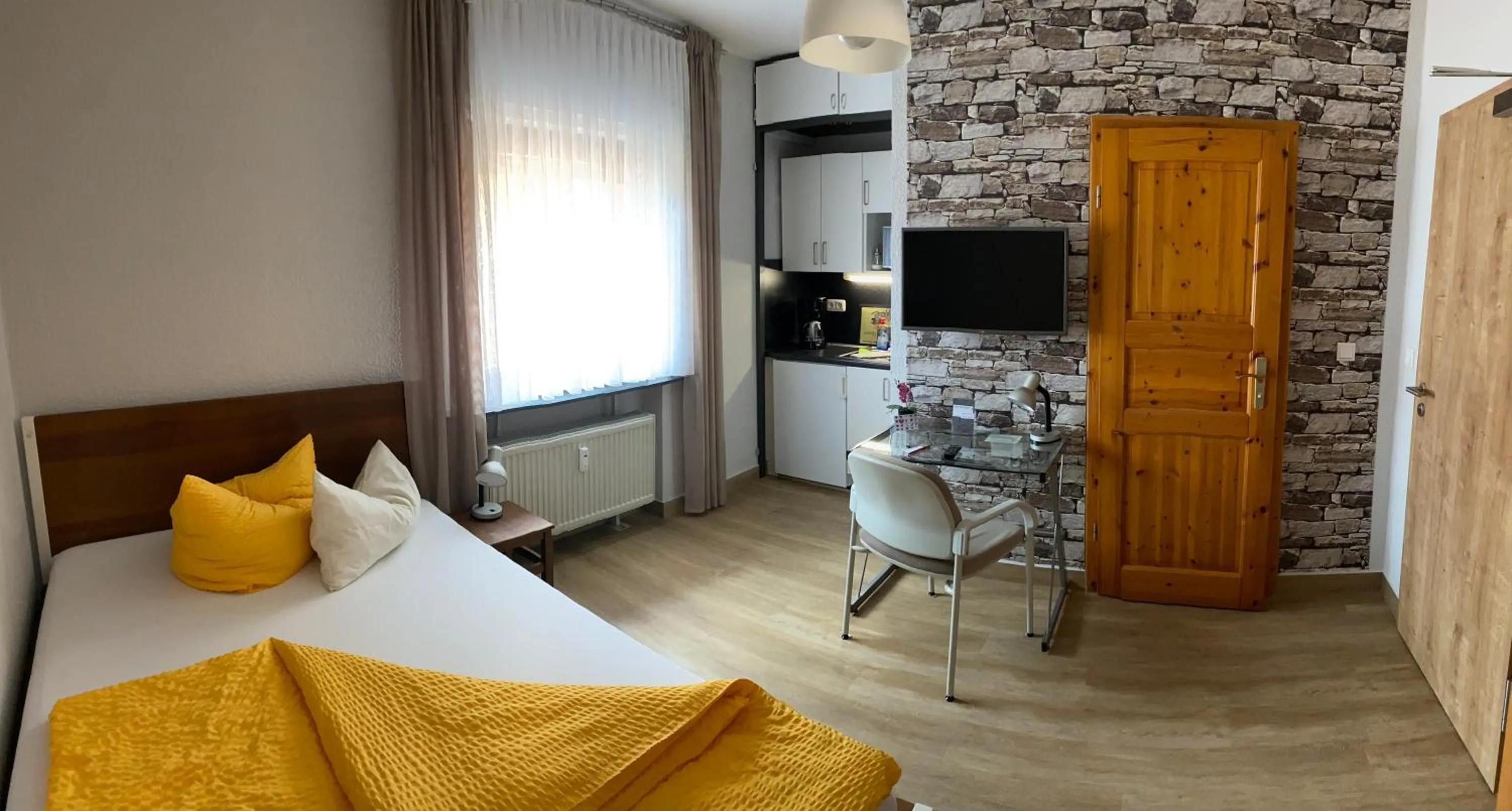 Bed in Hotel Gute Nacht