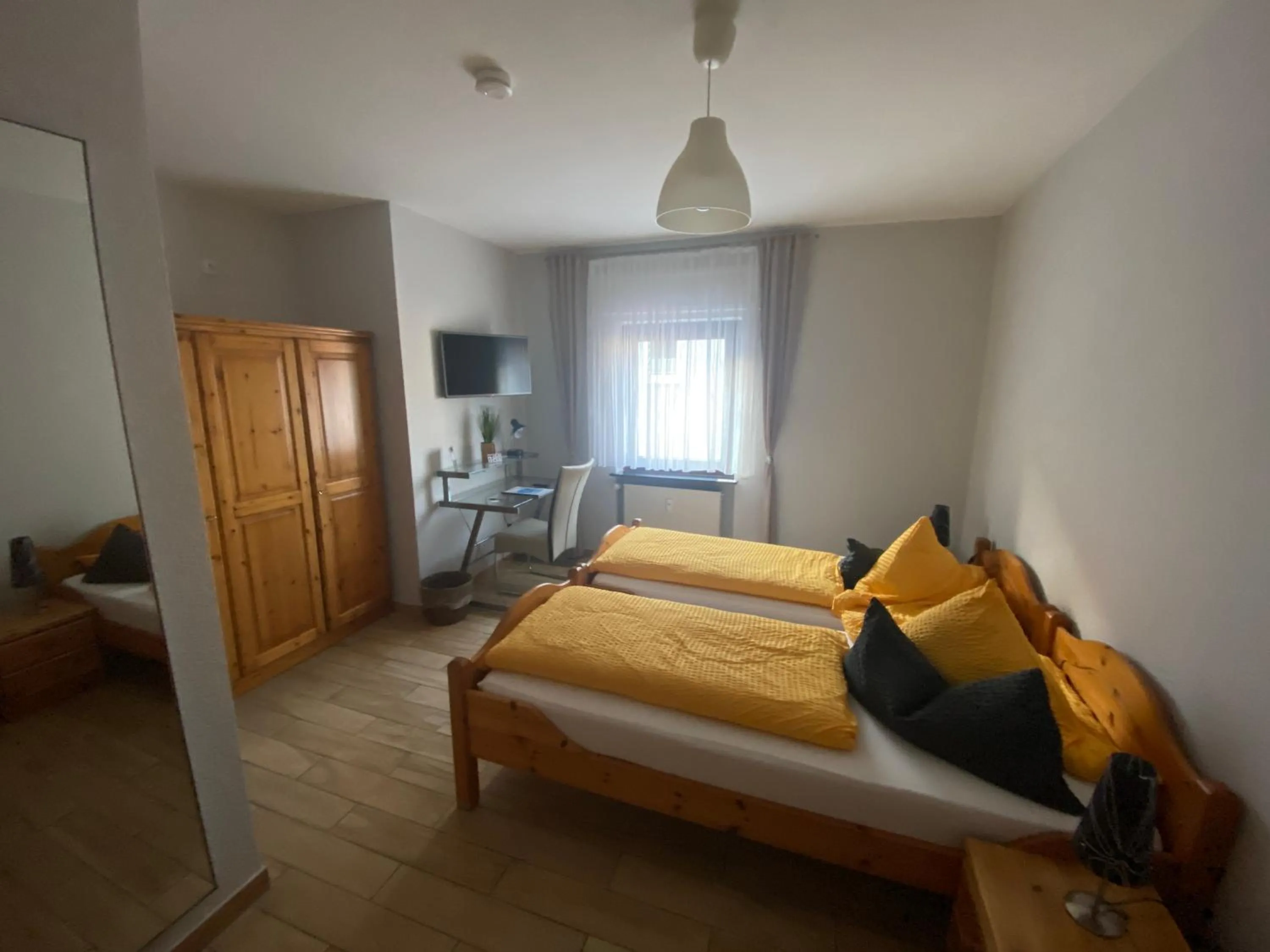 Bed in Hotel Gute Nacht