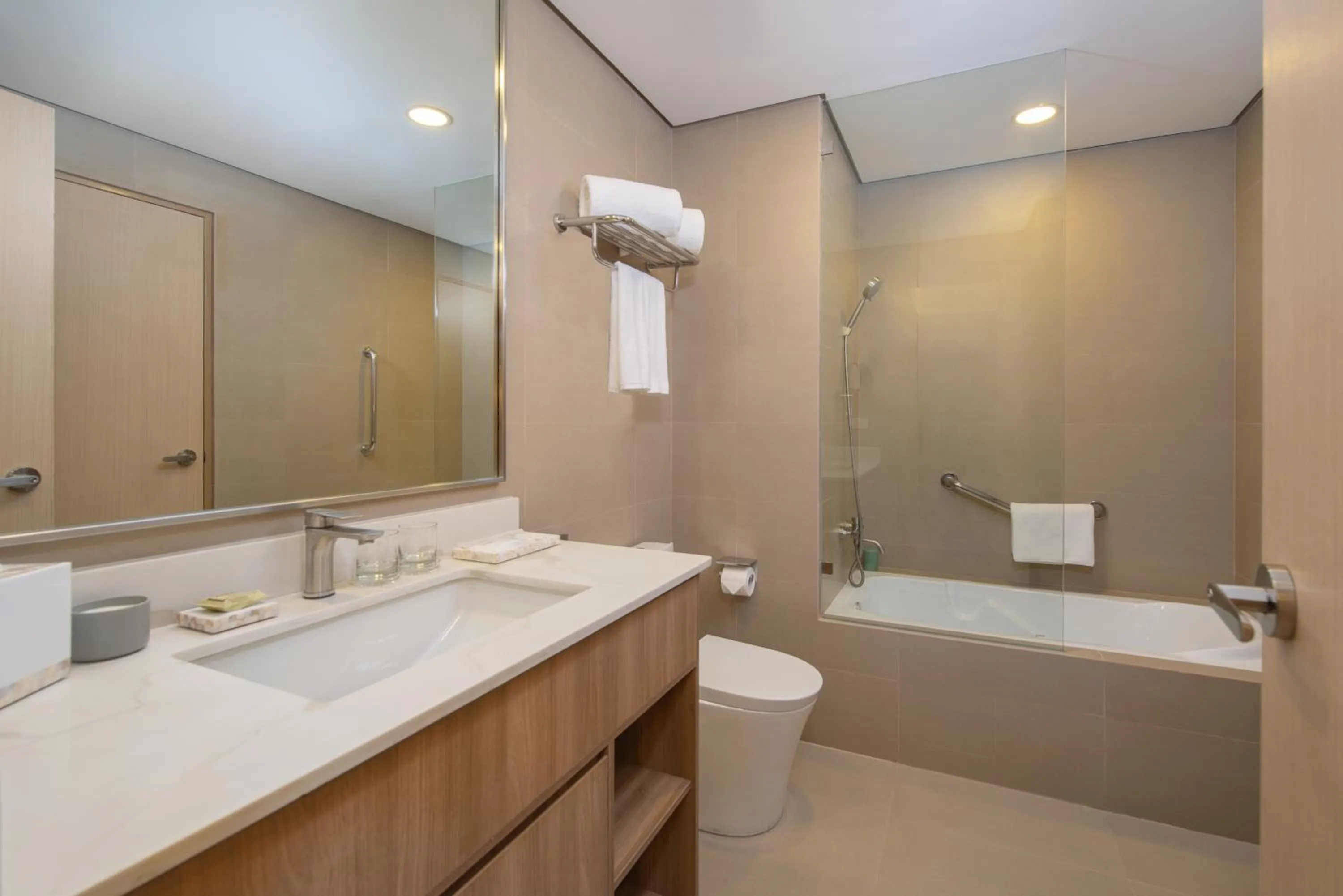 Bathroom in Somerset Valero Makati