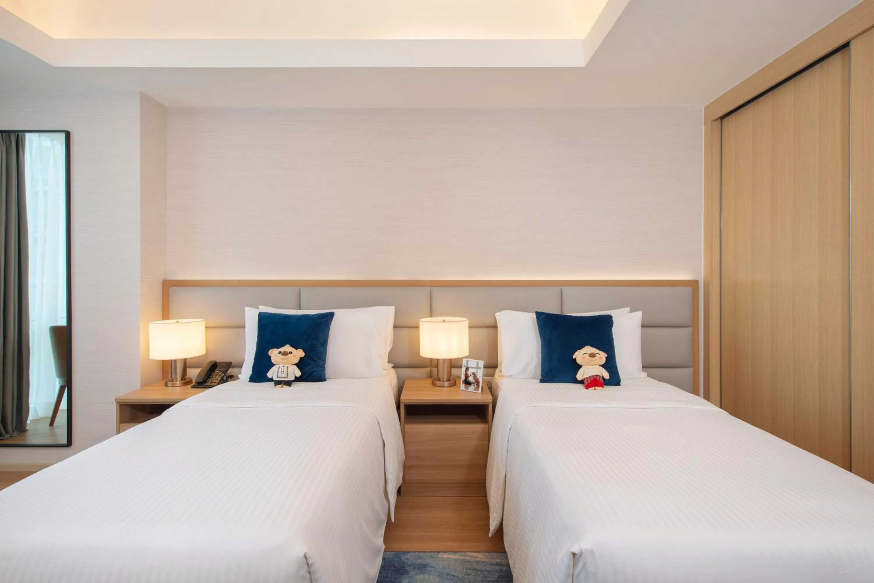 Bedroom, Bed in Somerset Valero Makati