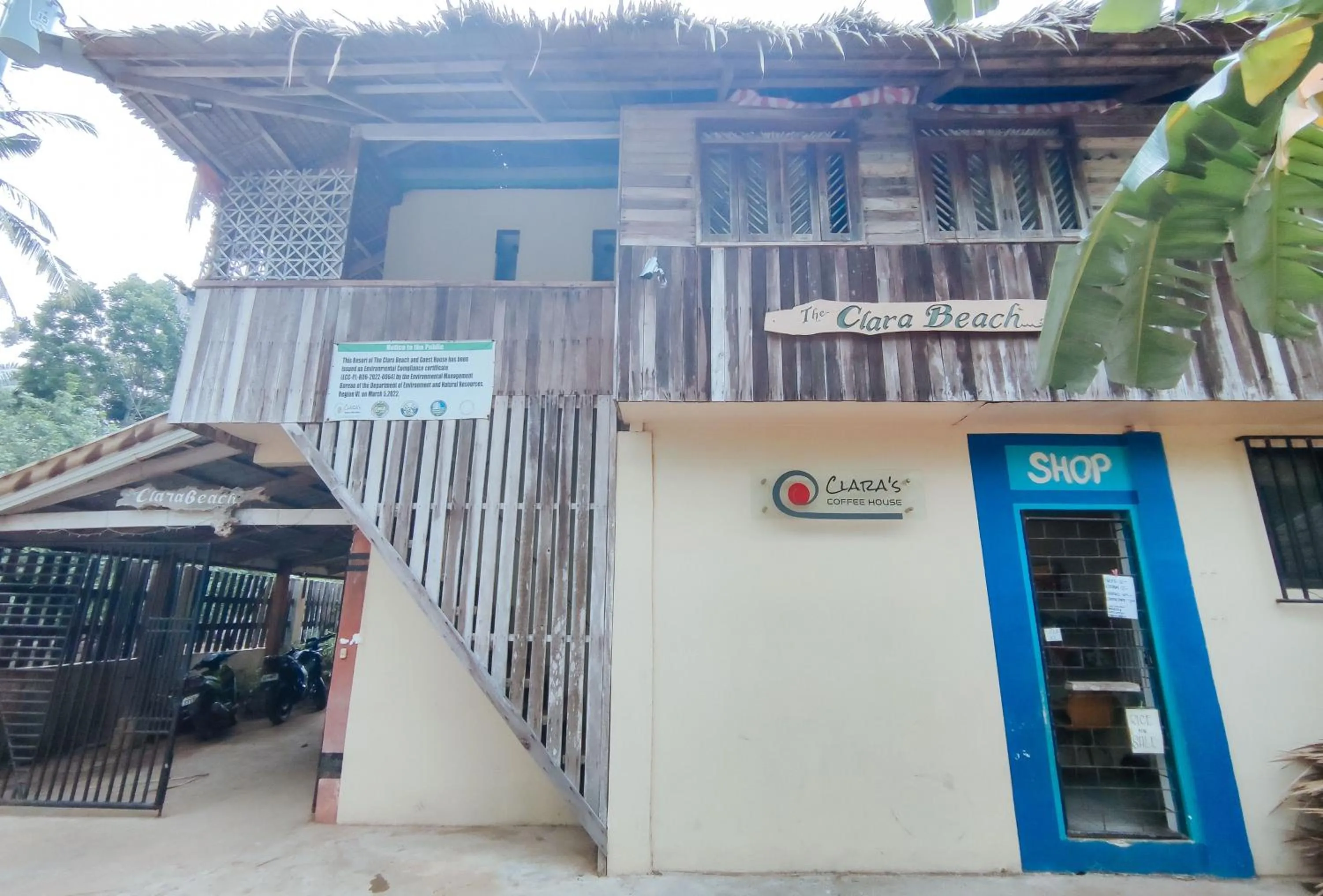 Property building in The Clara Beach and Guest House