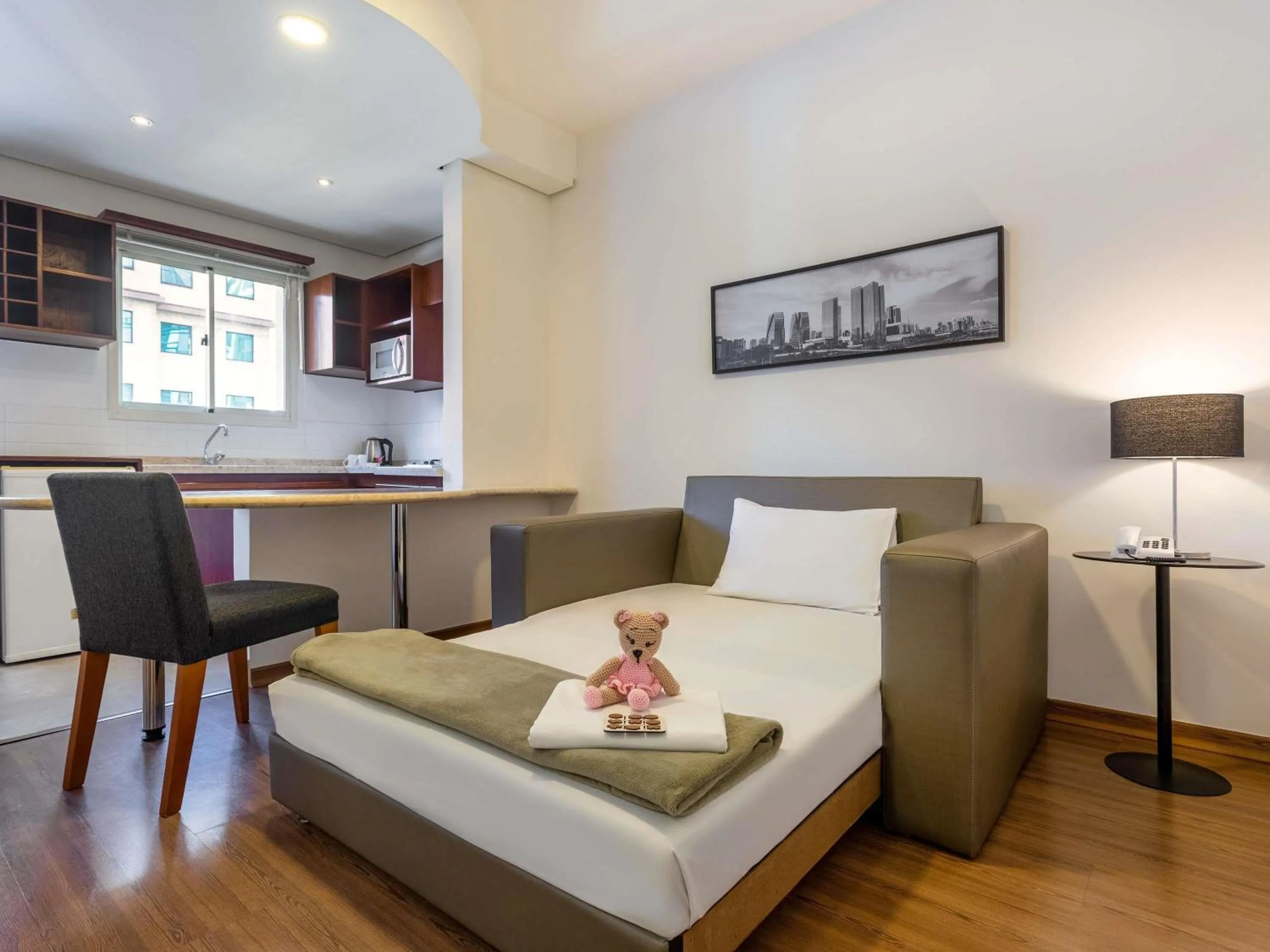 Bedroom in Mercure São Paulo JK