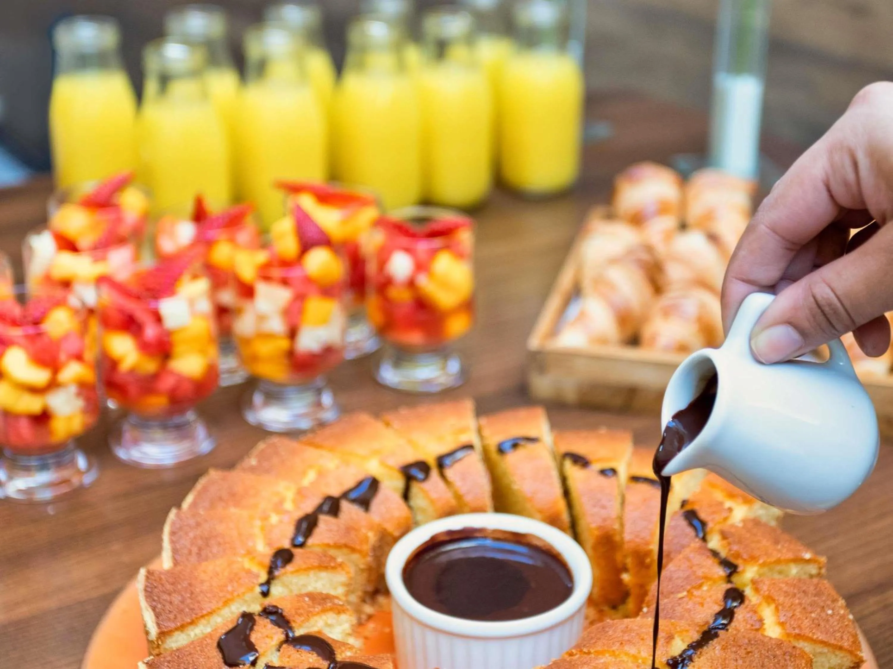 Breakfast in Mercure Sao Paulo JK