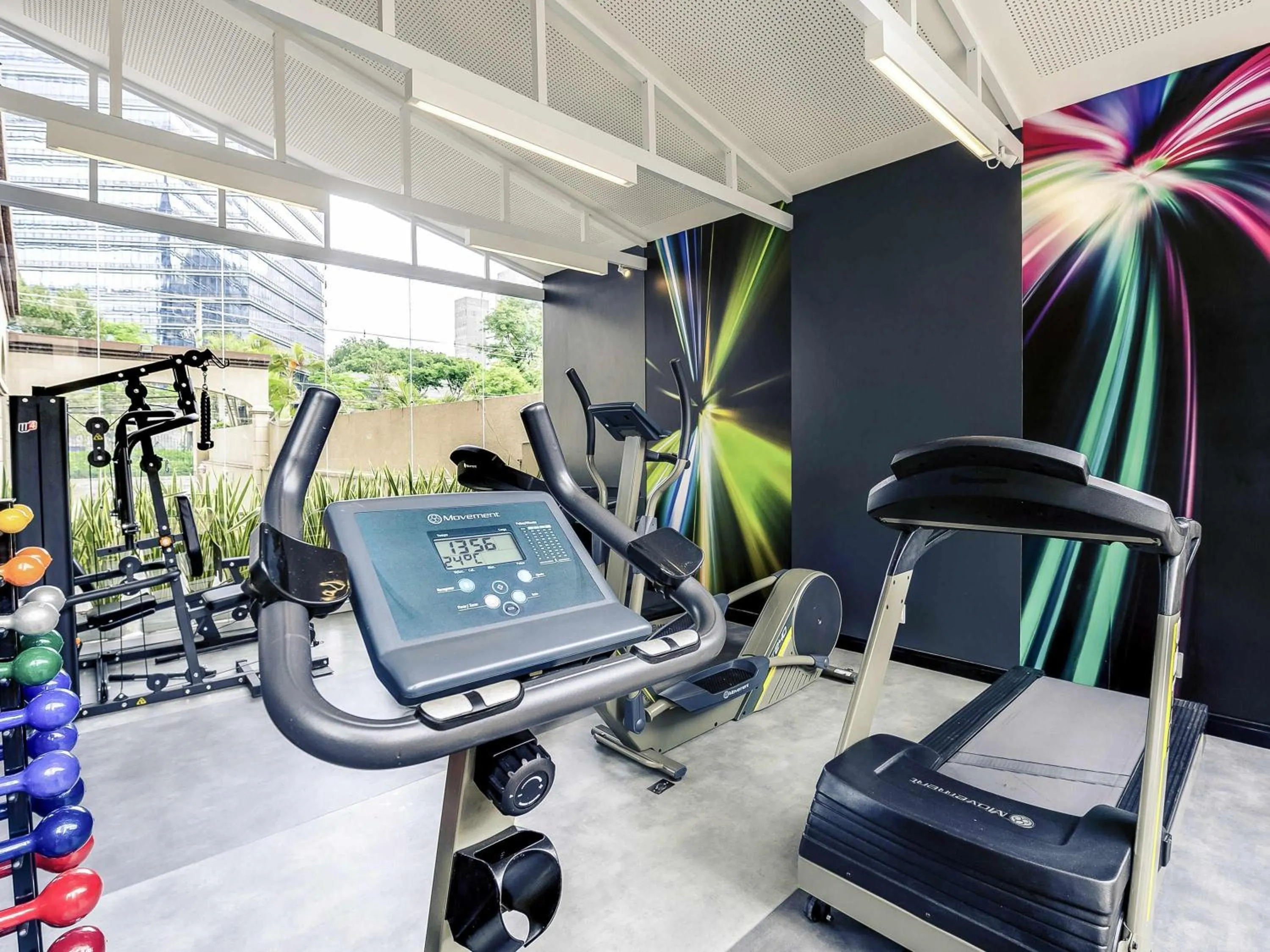 Fitness centre/facilities in Mercure Sao Paulo JK