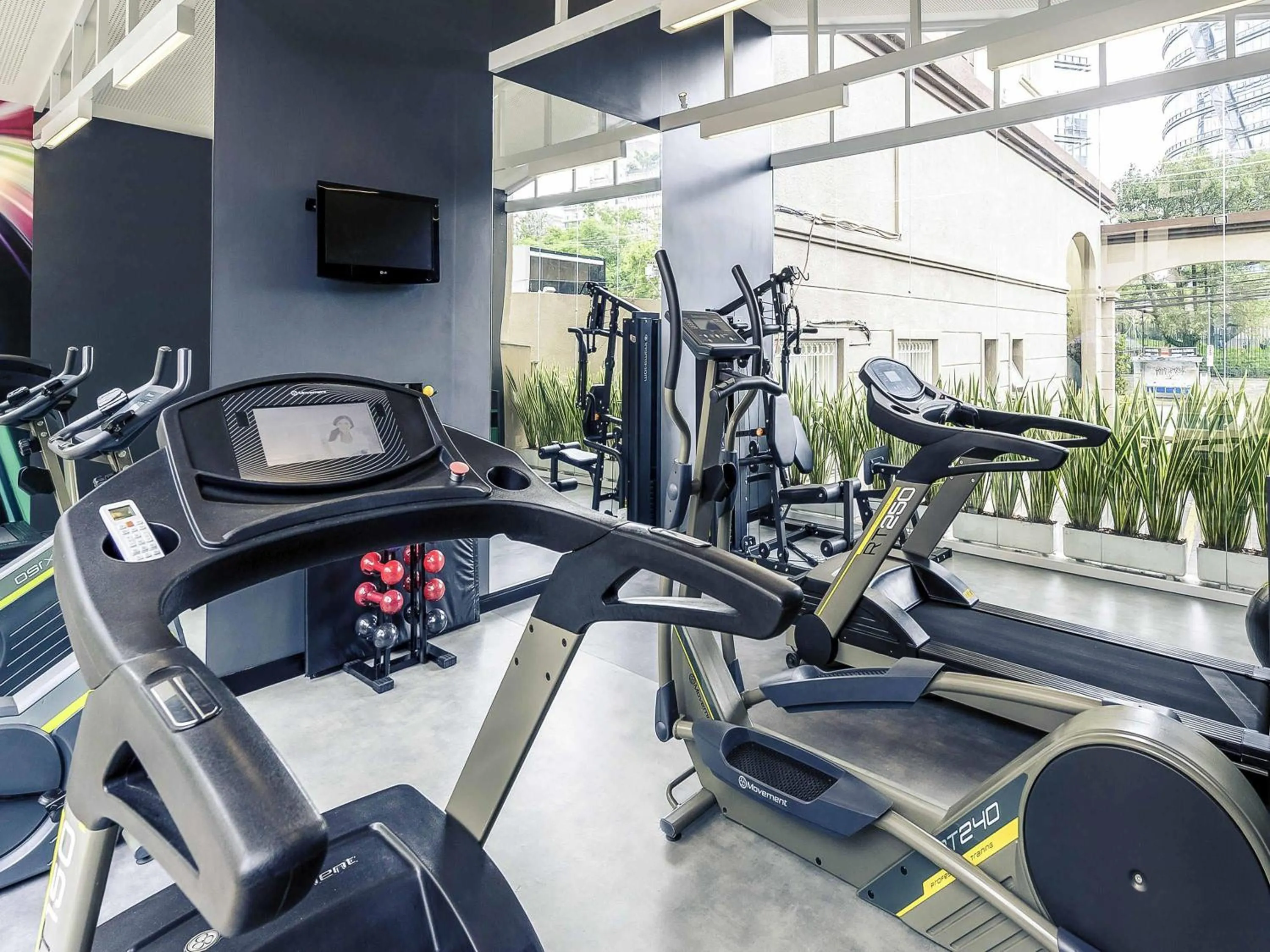 Fitness centre/facilities in Mercure São Paulo JK