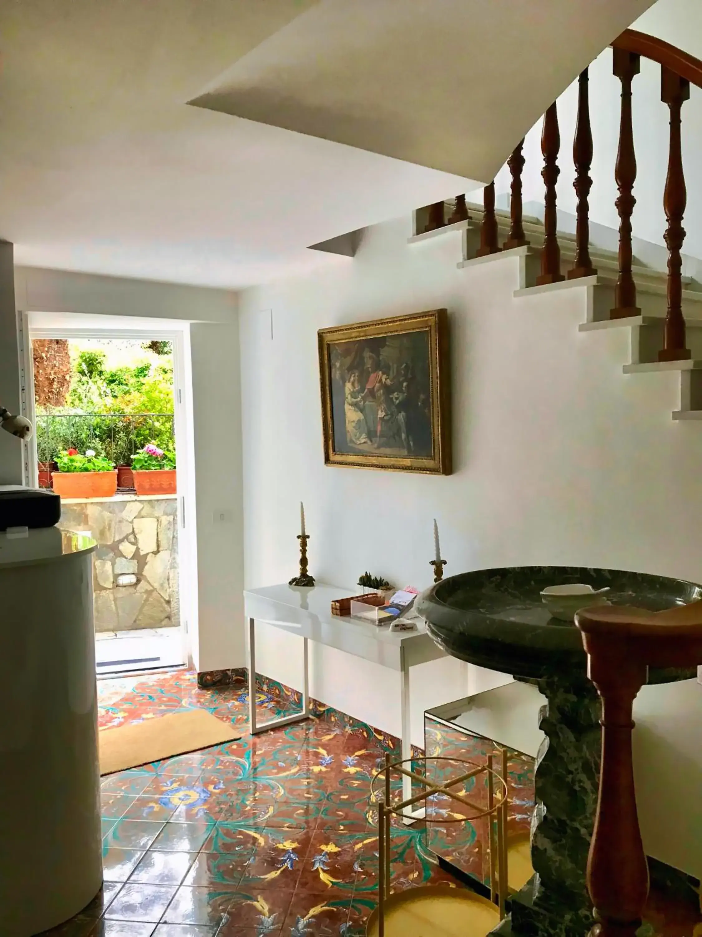 Lobby or reception in Villa Silia Lobby or reception in Villa Silia