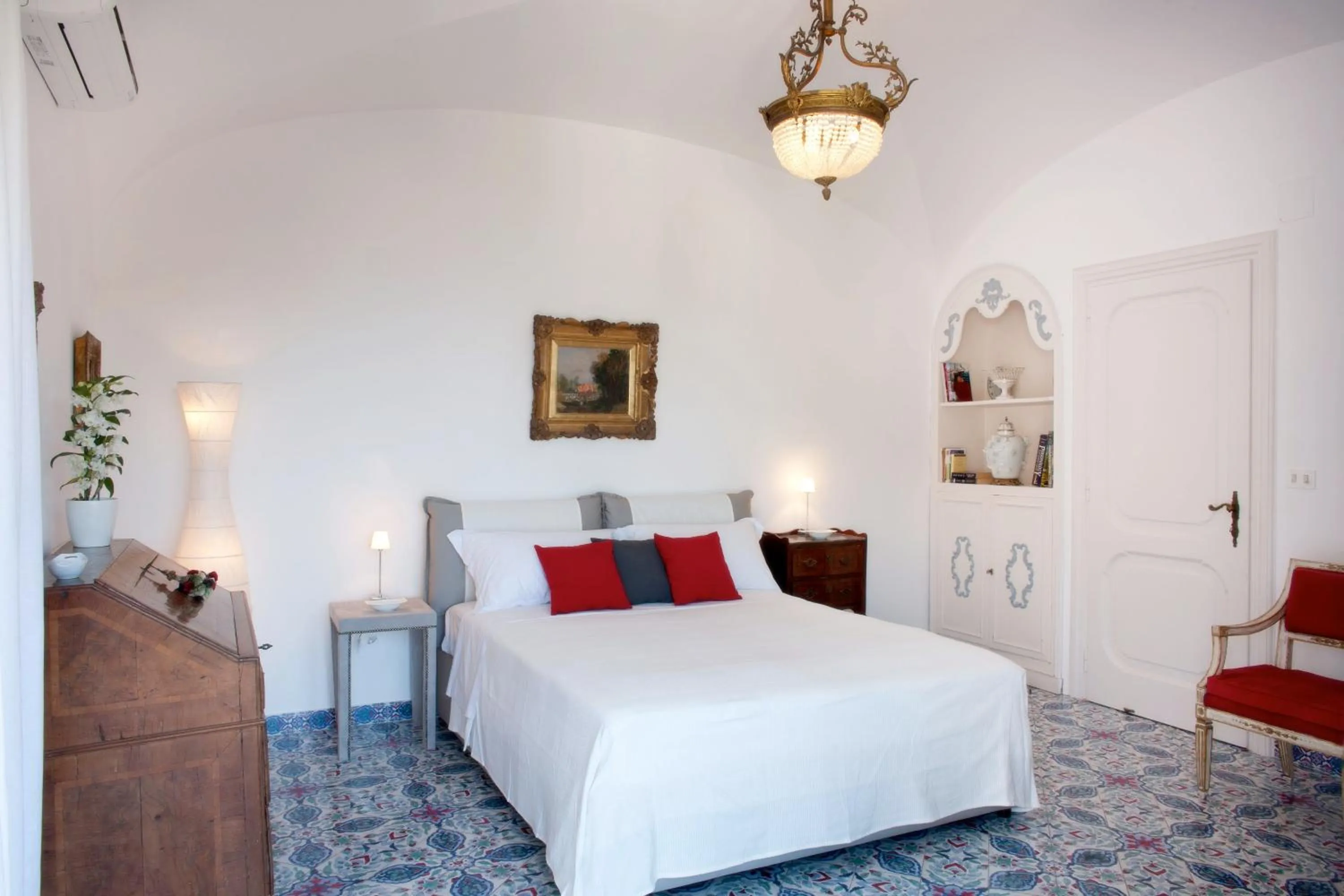 Bedroom, Bed in Villa Silia