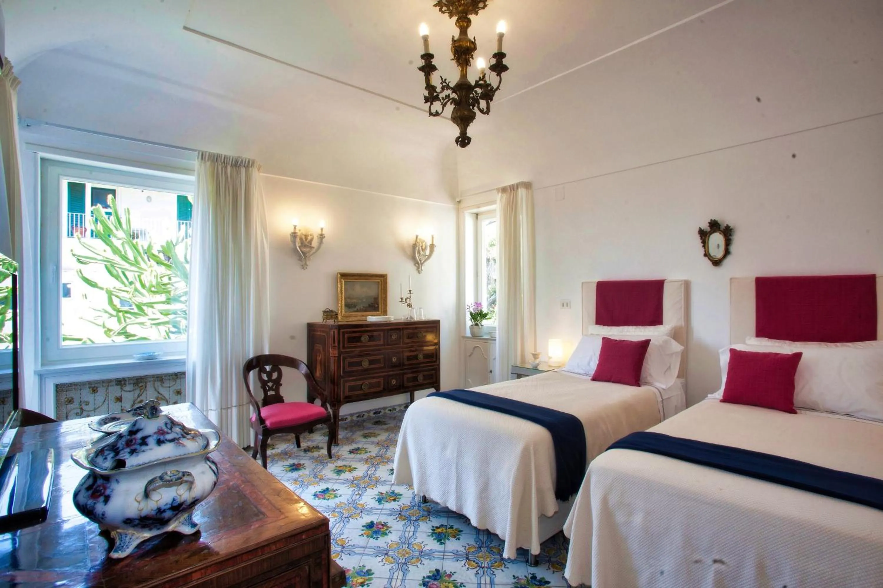 Bed in Villa Silia