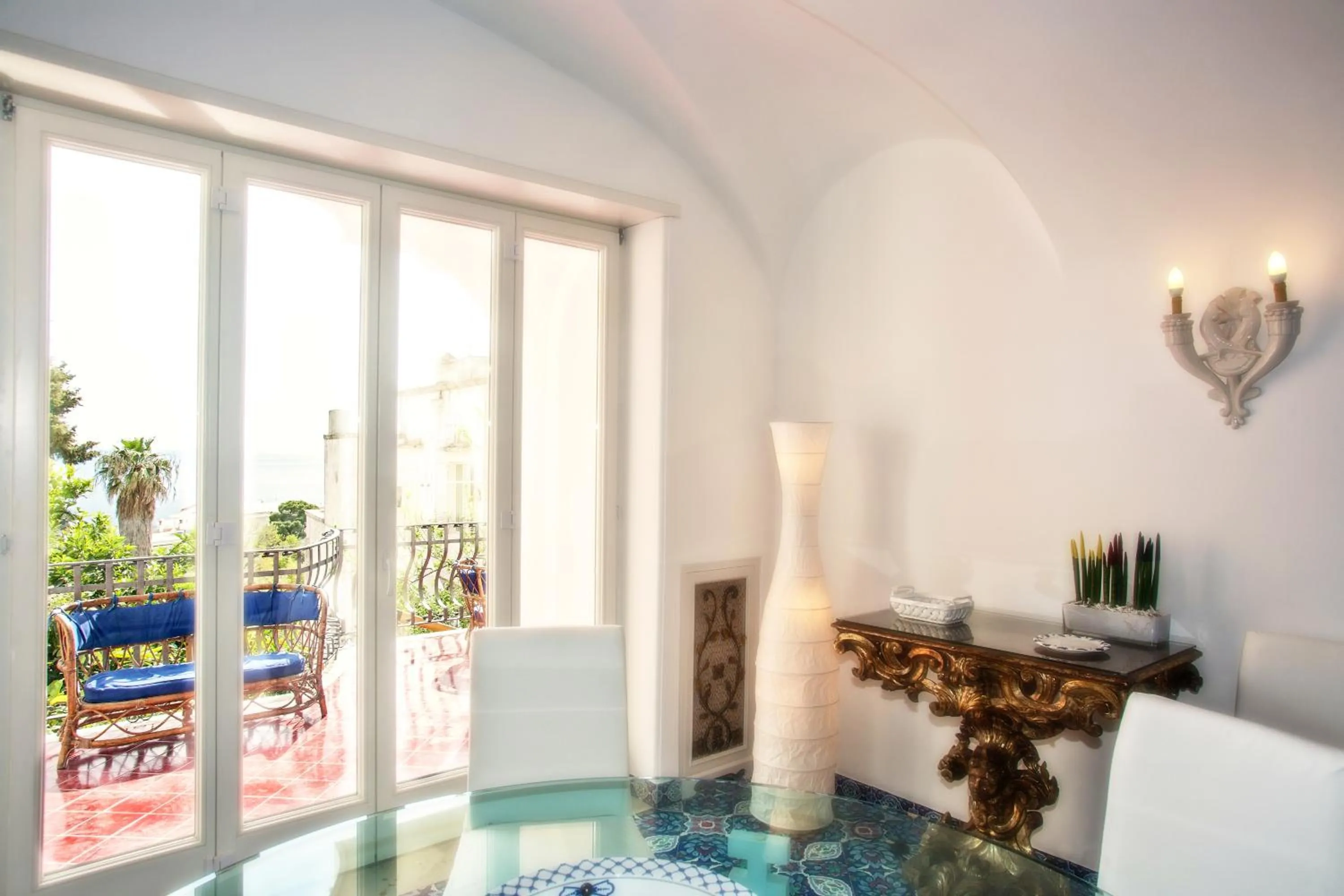 Lounge or bar in Villa Silia