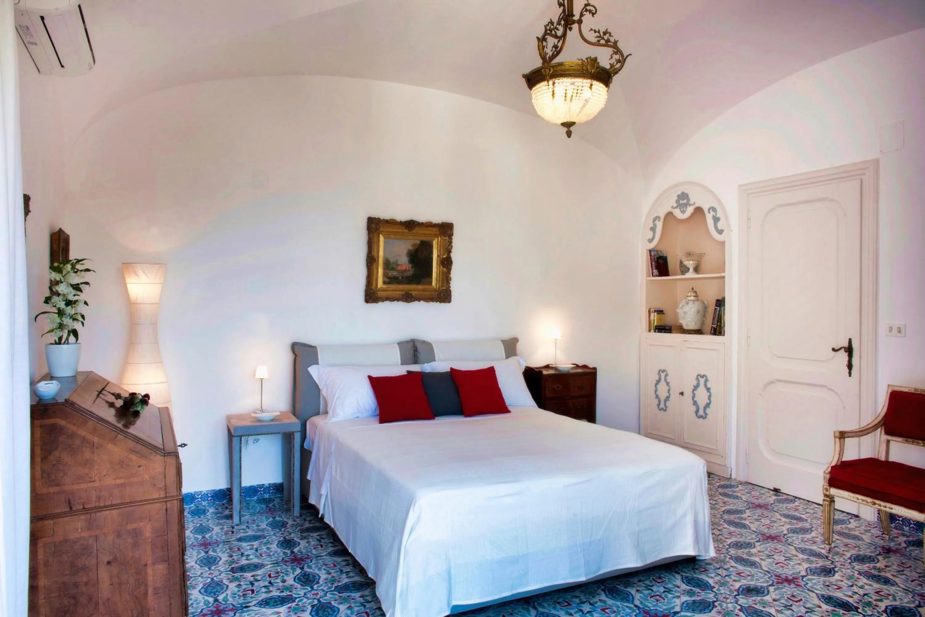 Bed in Villa Silia