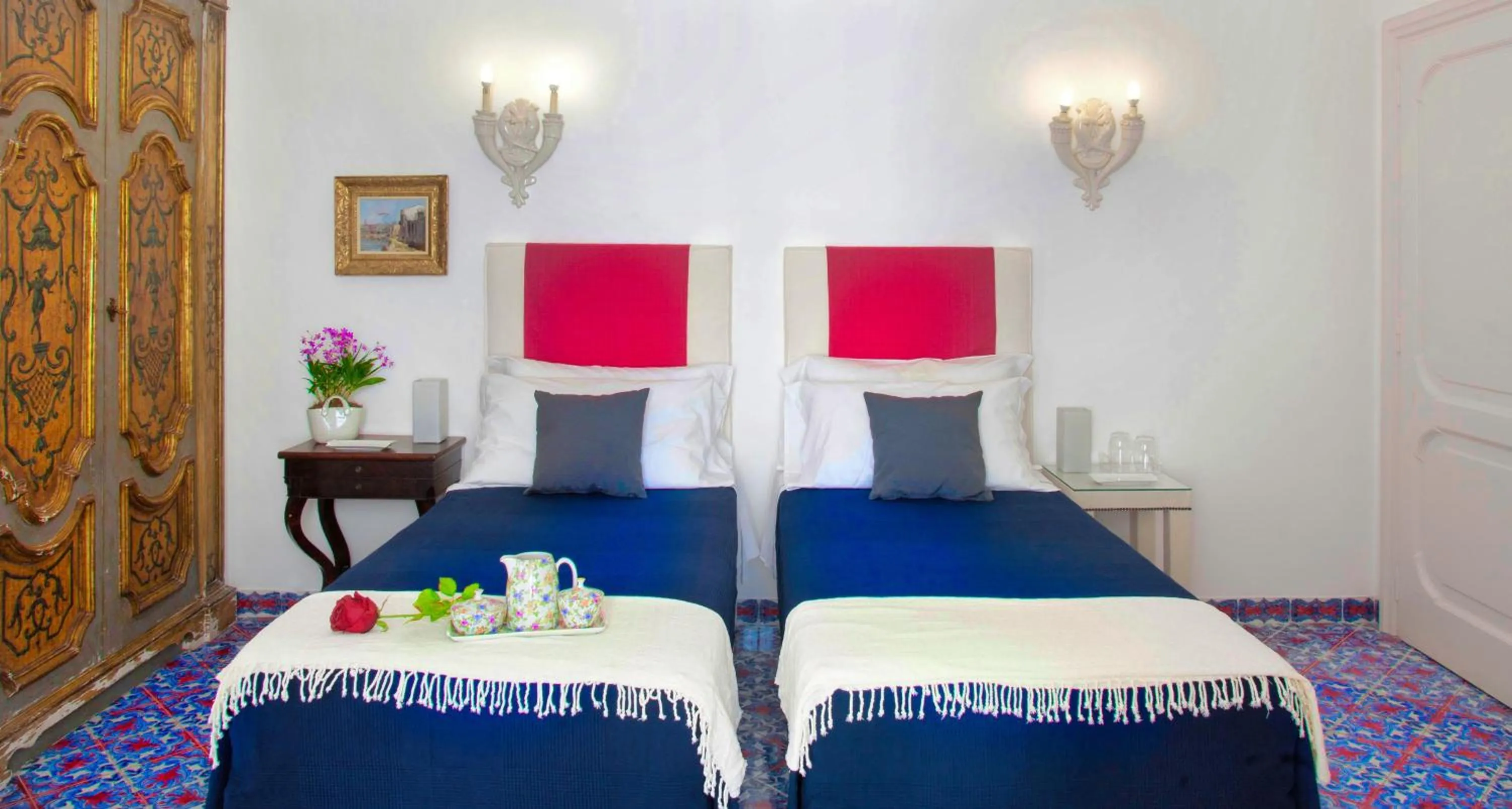 Bed in Villa Silia