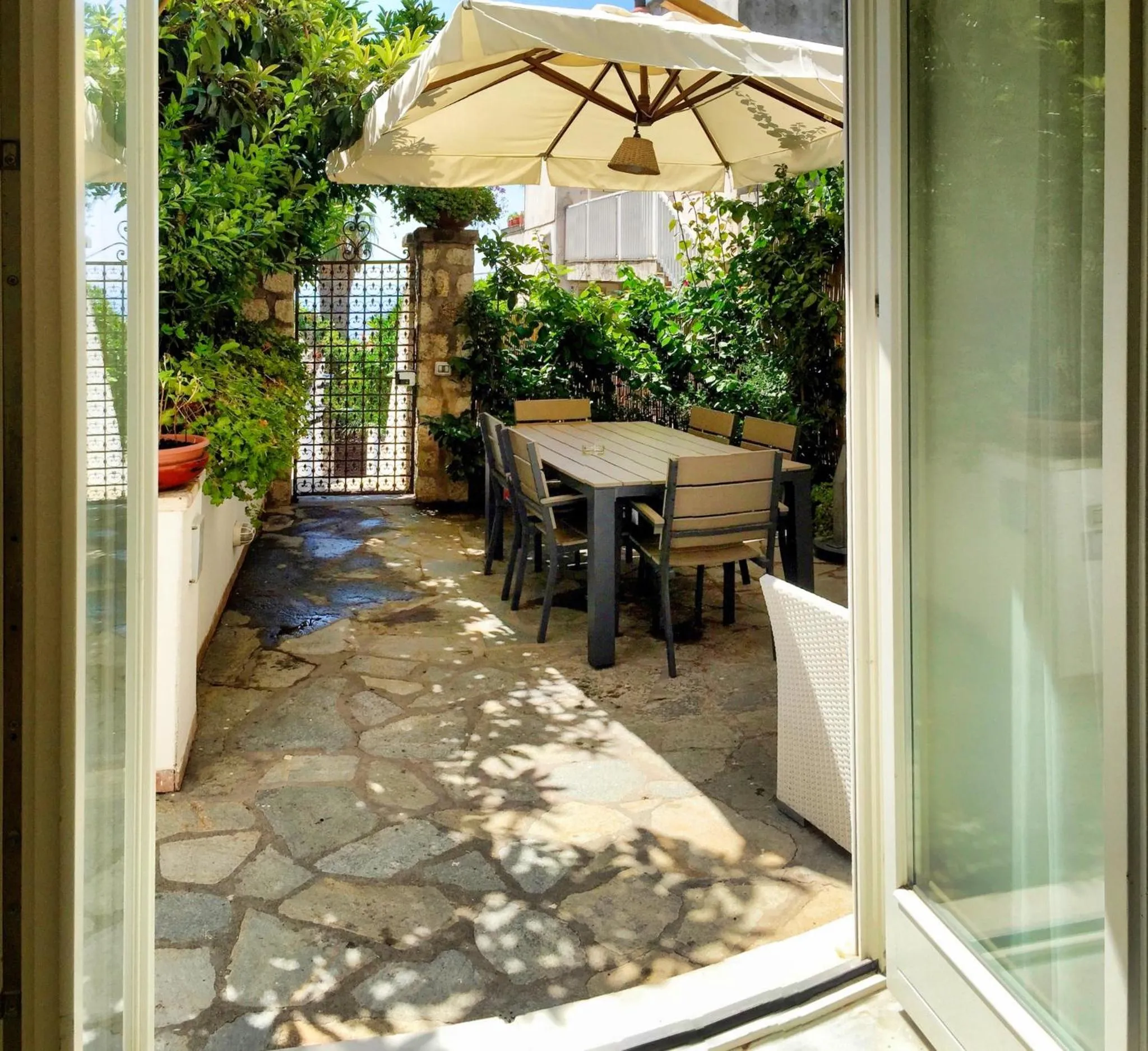 Patio in Villa Silia