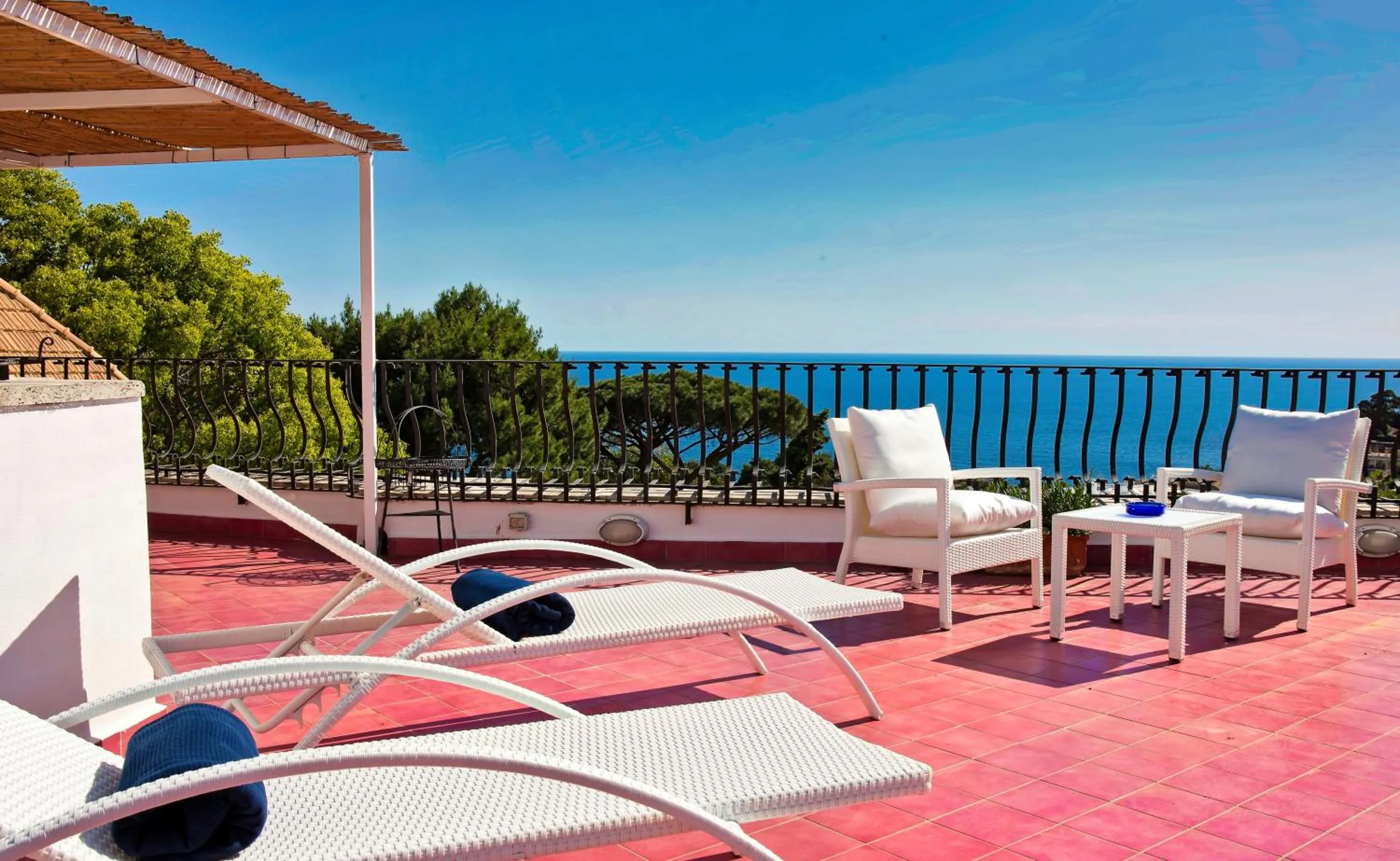 Natural landscape in Villa Silia