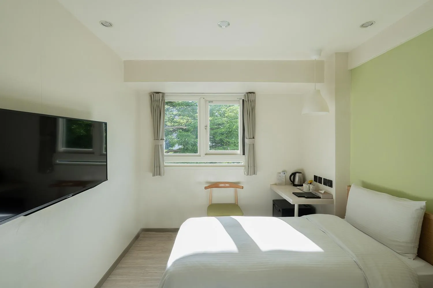 Bed in Green Hotel - Fengjia