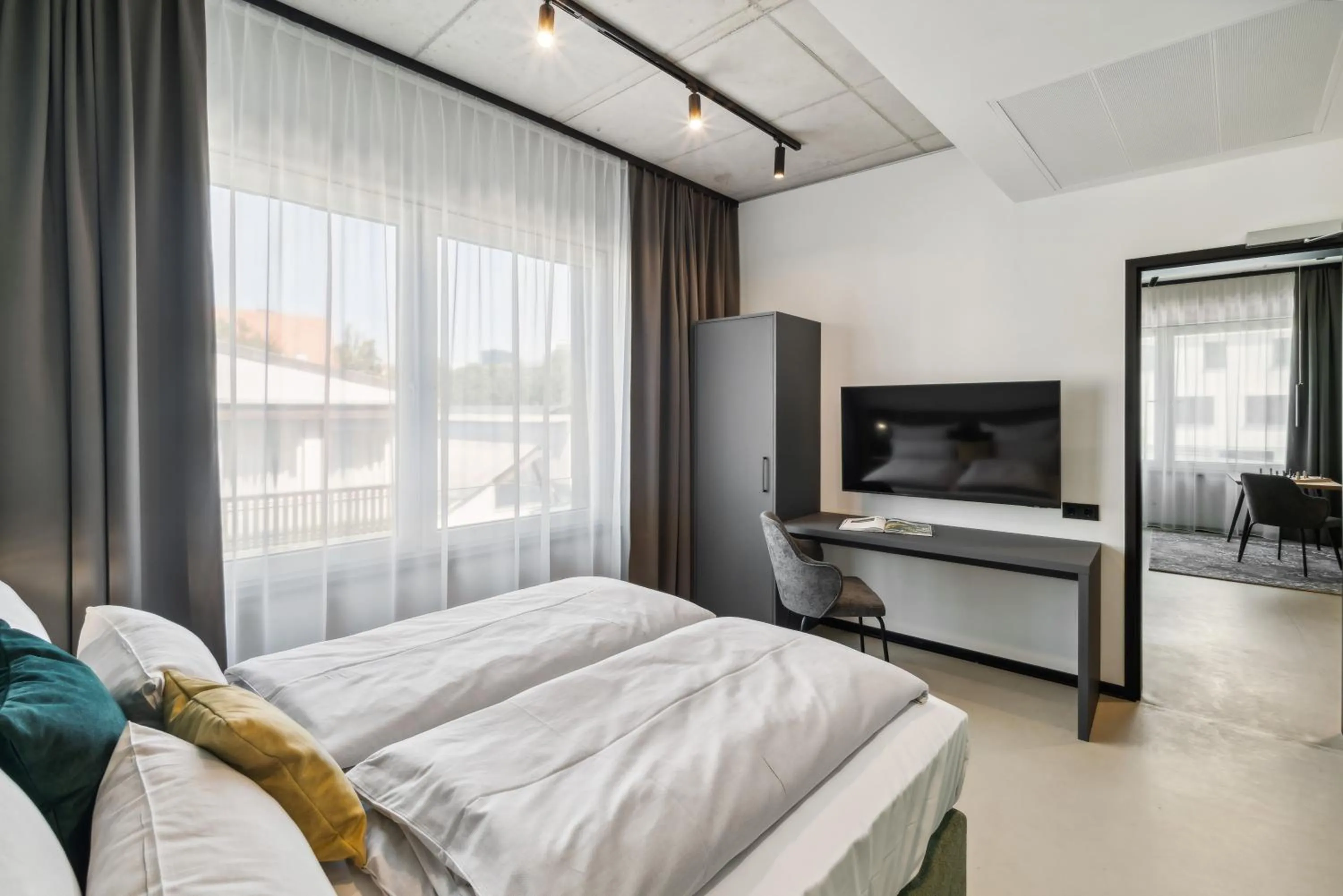 Photo of the whole room, Bed in Nena Apartments München City East